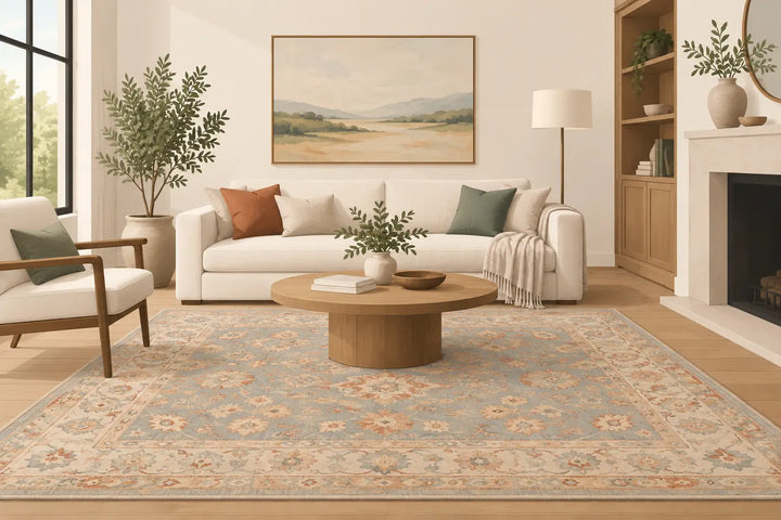 Oushak Rug Living Room Ideas That Feel Timeless