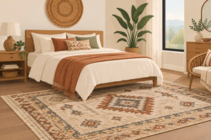 Boho Wool Rugs for Bedrooms That Feel Collected
