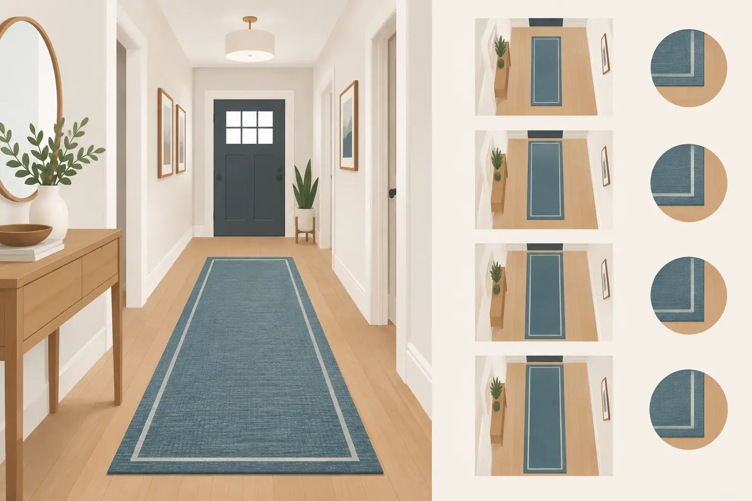 Hallway Runner Rug Size Guide for a Better Fit