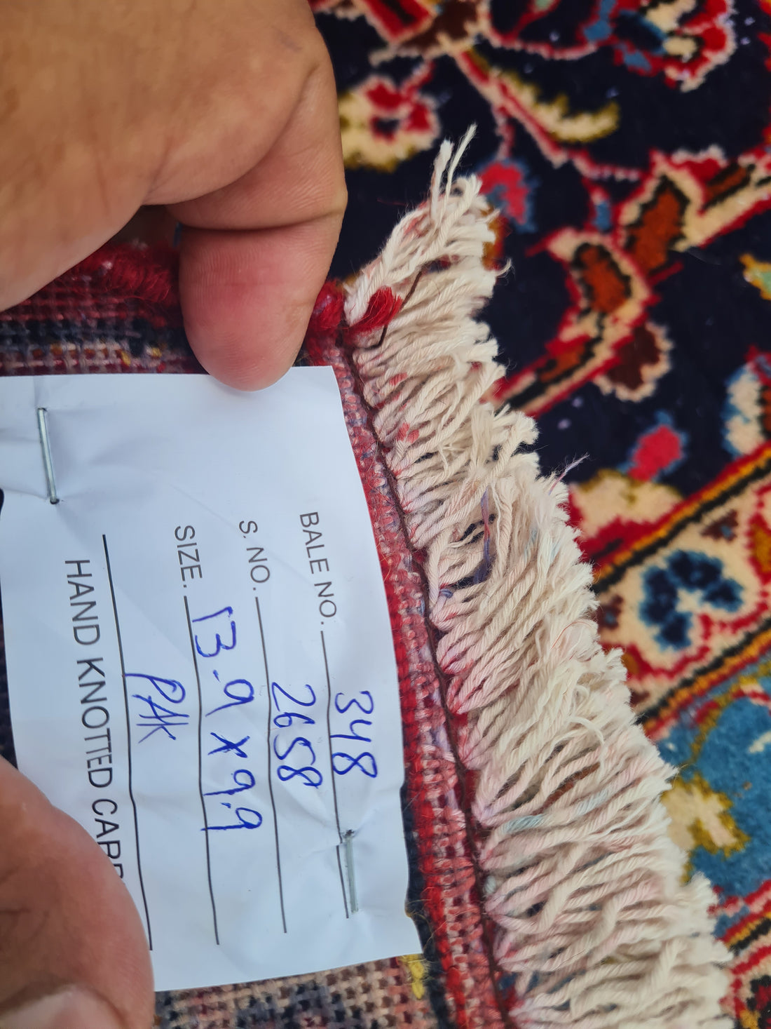 14' x 10' Ft. Authentic Vintage Persian Kashan Hand Knotted Fine Wool Area Rug - BR2658