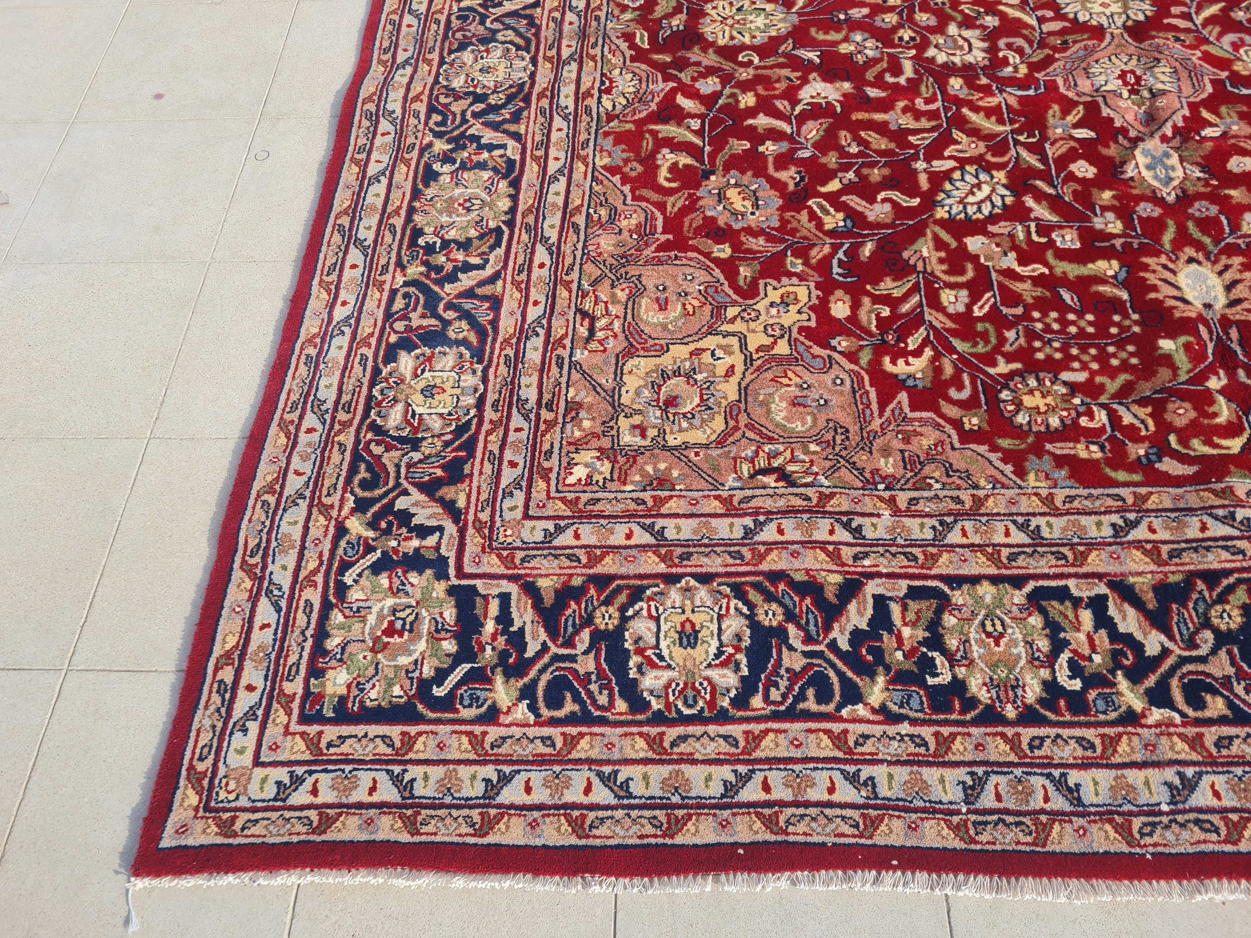 11’x 8' Ft. Authentic Vintage Persian Tabriz Circa Hand Knotted Rug – BR2693