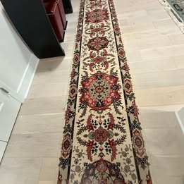 13' x 2 1/2' Ft. Rare Persian Tabriz Runner Rug / Hand Knotted True Masterpiece 440 KPSI