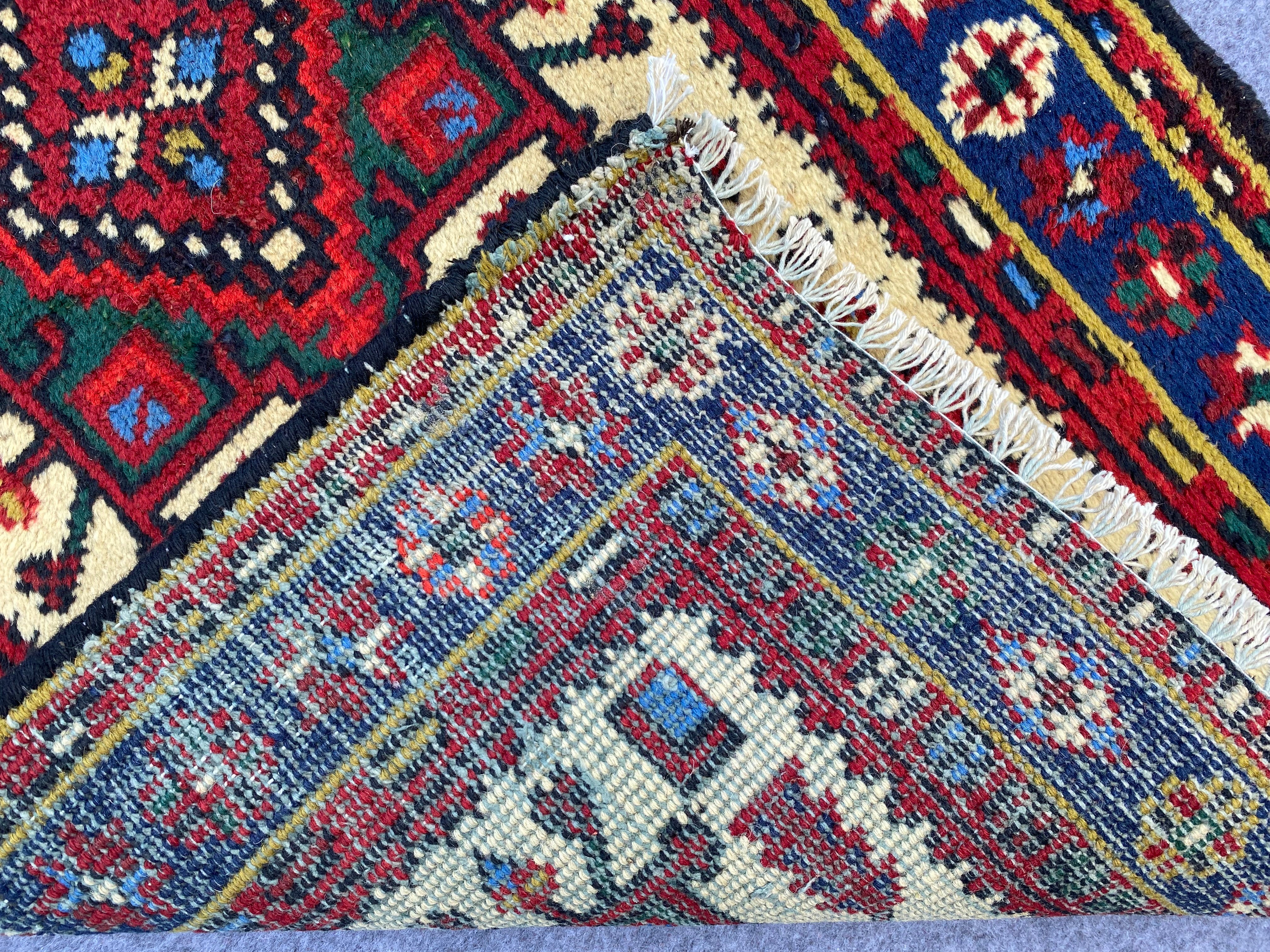 2.9' x 2.0' Authentic Chinese/Nepal Hand Knotted Gabbah Small Area Rug BR1010