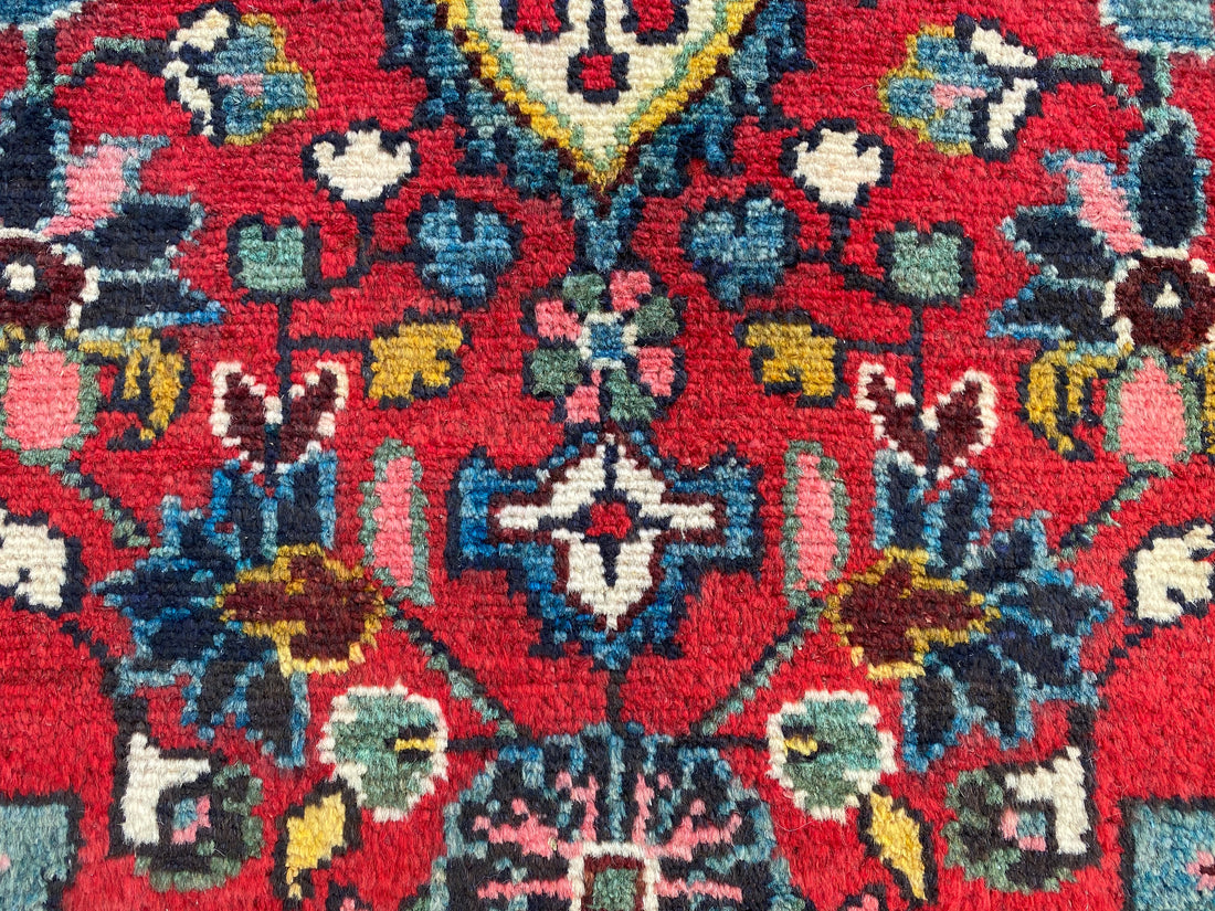 3.1' x 2.1' Ft. Authentic Persian Hamadan Hand Knotted Finest Wool Small Area Rug BR1019