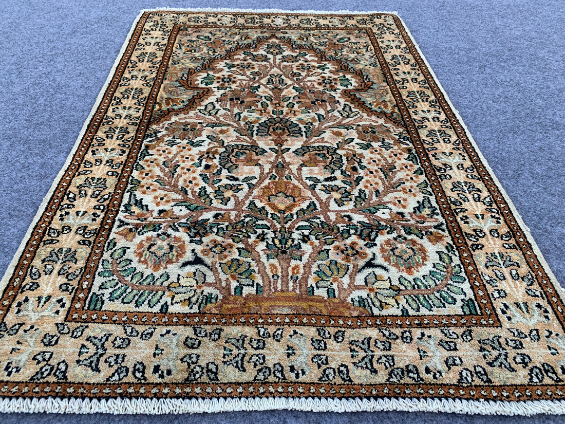 3.0' x 2.0' Ft. Authentic Persian Hamadan Hand Knotted Finest Wool Small Area Rug BR1053