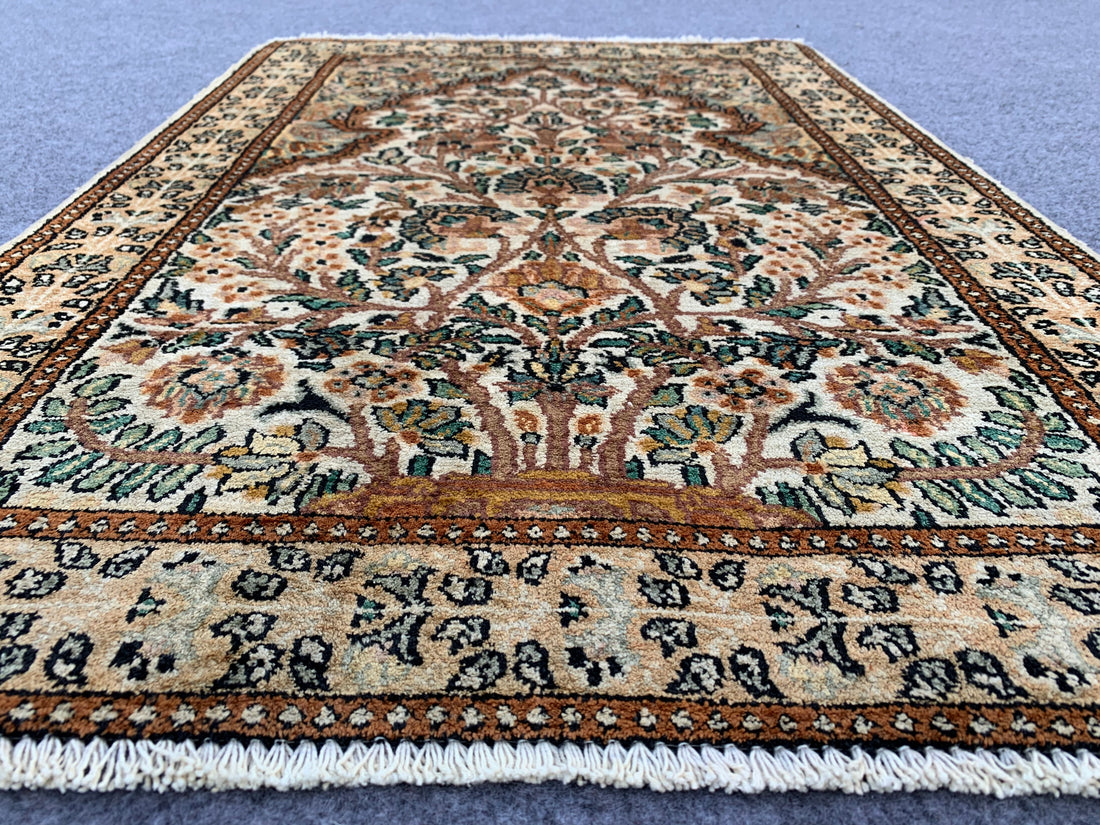 3.0' x 2.0' Ft. Authentic Persian Hamadan Hand Knotted Finest Wool Small Area Rug BR1053