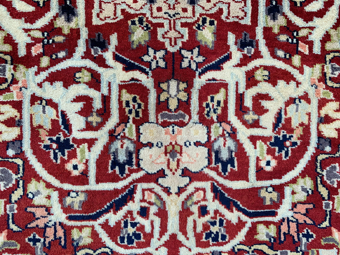 3.2' x 2.0' Authentic Vintage Afghan Hand Knotted Shirwan Area Rug BR1057