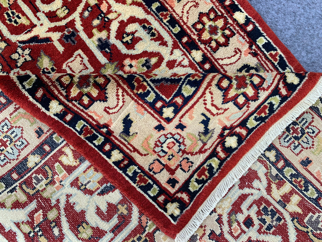 3.2' x 2.0' Authentic Vintage Afghan Hand Knotted Shirwan Area Rug BR1057