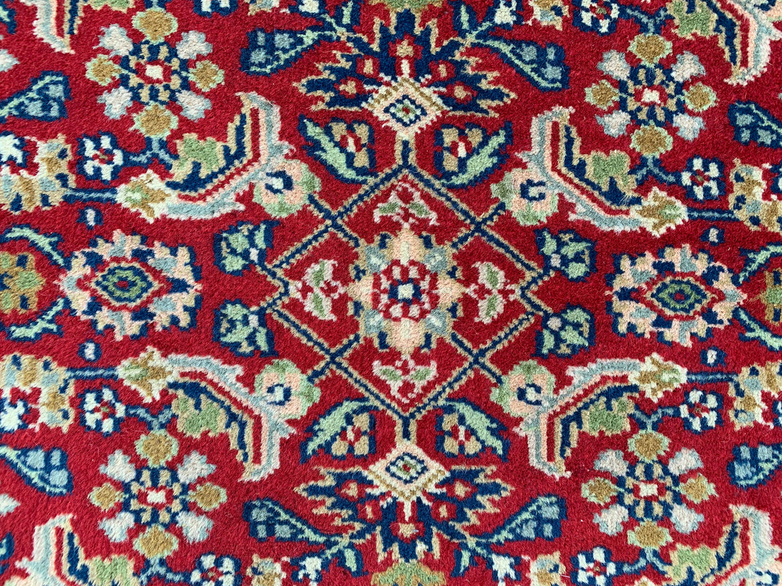 3.0' x 2.0' Ft. Authentic Indian Bijar Hand Knotted Finest Wool Small Area Rug BR1058