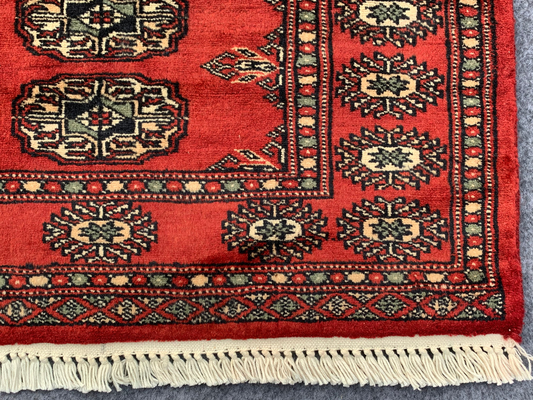 3.1' x 2.1' Ft. Authentic Pakistani Jaldar Hand Knotted Finest Wool Small Area Rug BR1071