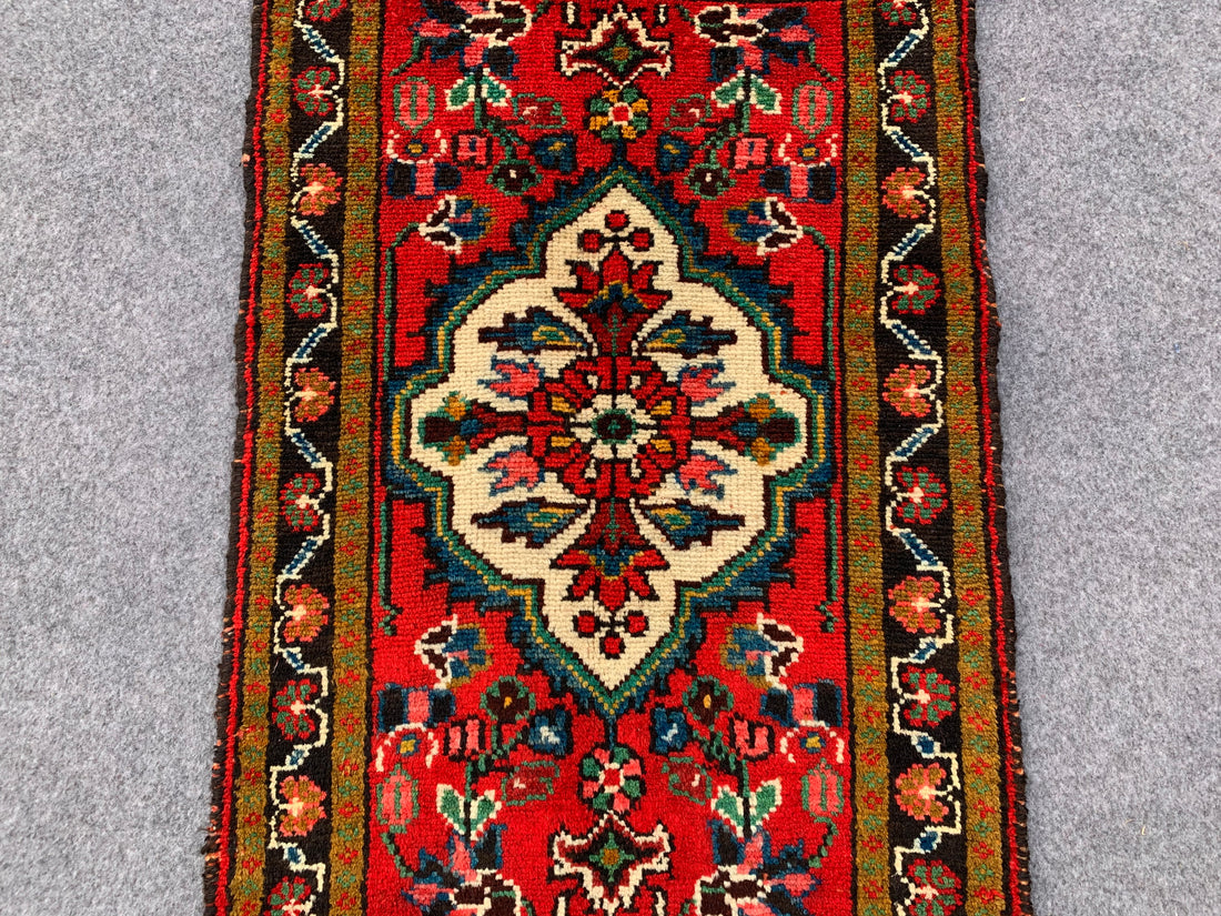 3.1' x 2.0' Ft. Authentic Persian Hamadan Hand Knotted Finest Wool Small Area Rug BR1073