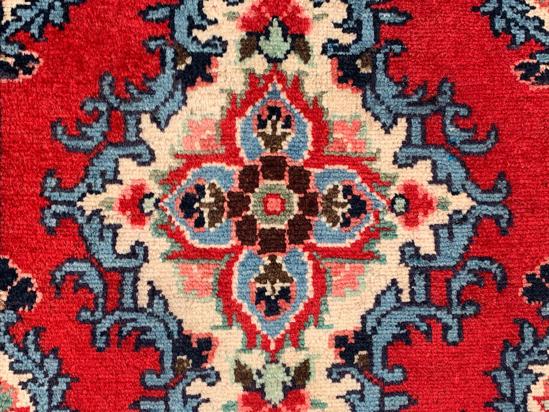 2.8' x 2.1' Ft. Authentic Persian Hamadan Hand Knotted Small Wool Area Rug BR189