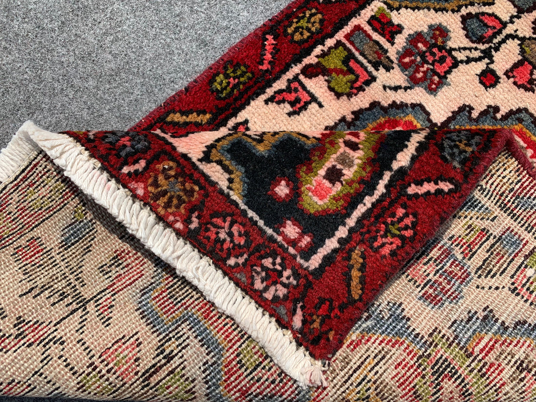 2.1' x 1.1' Ft. Authentic Persian Hamadan Tribal Hand Knotted Small Wool Area Rug BR190