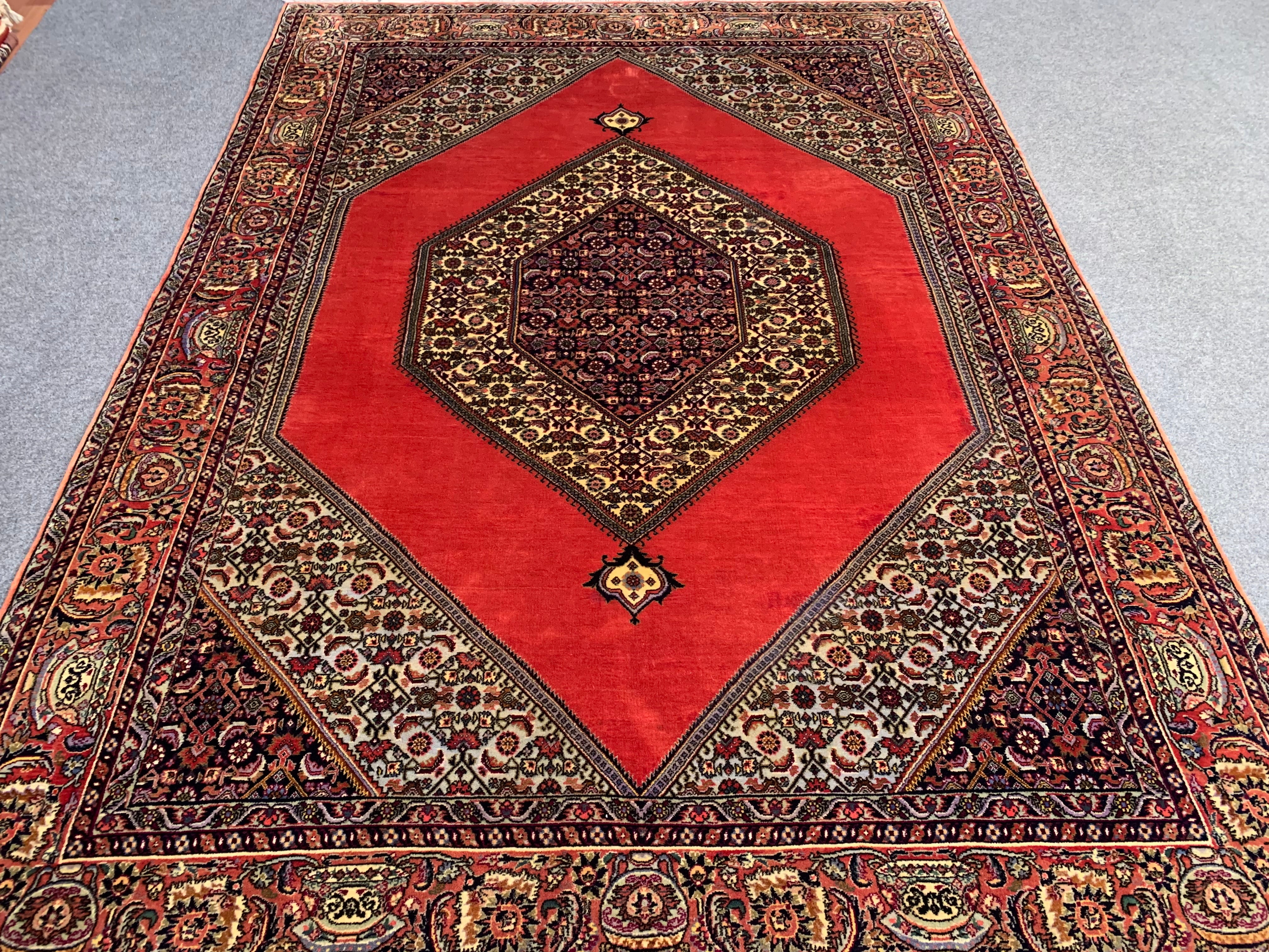 8’ x 6’ Authentic Persian Antique Hand Knotted Bijar/Shikargah Area Rug BR19