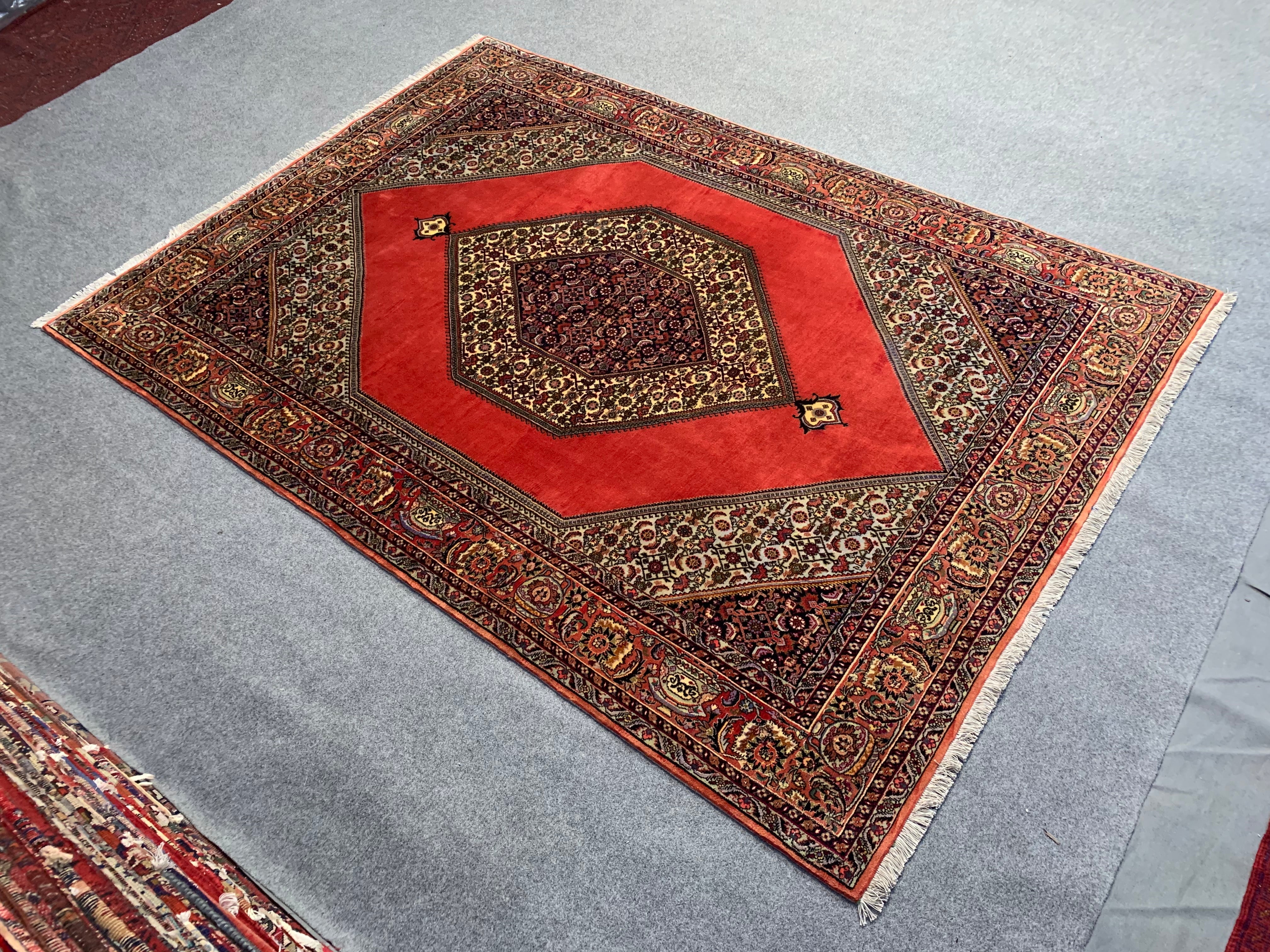 8’ x 6’ Authentic Persian Antique Hand Knotted Bijar/Shikargah Area Rug BR19