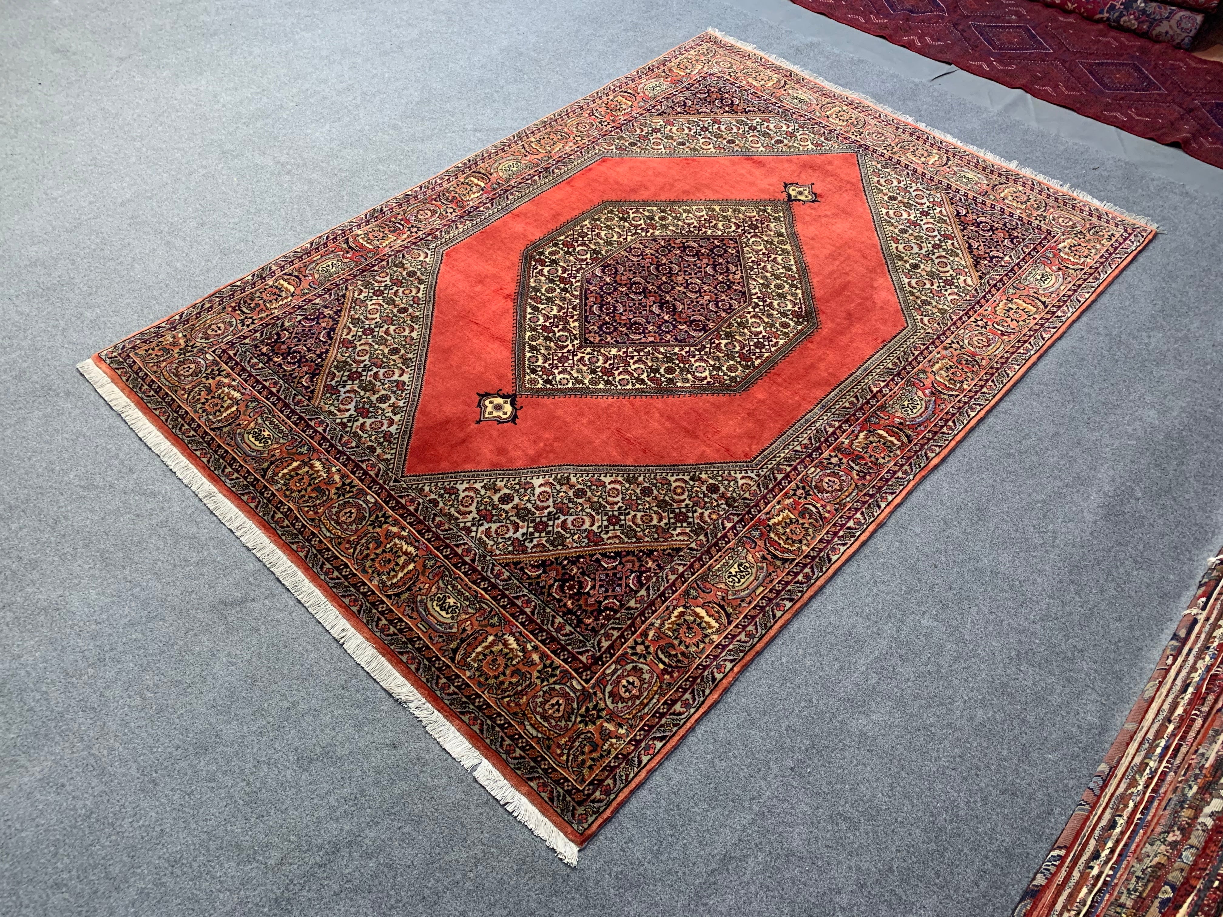 8’ x 6’ Authentic Persian Antique Hand Knotted Bijar/Shikargah Area Rug BR19