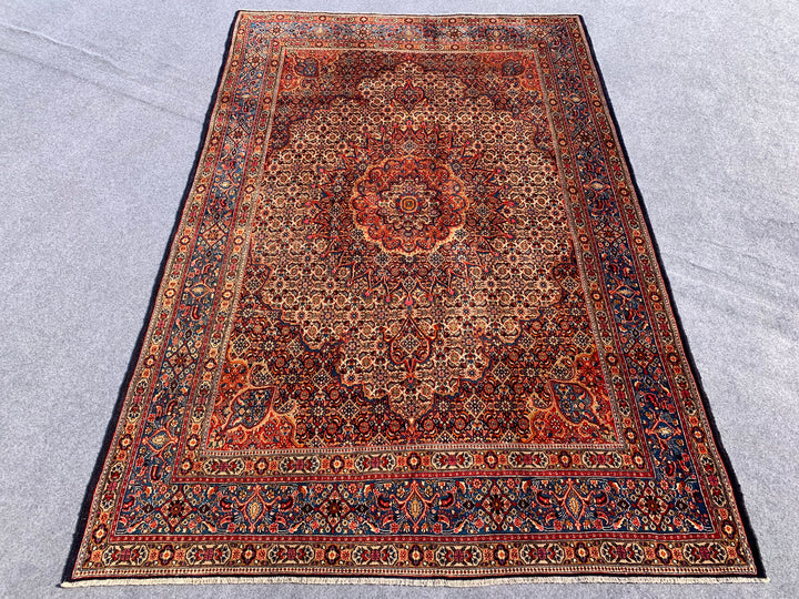 10' x 6' Ft. Authentic Persian Yamoud Tribal Hand Knotted Fine Wool Area Rug BR263