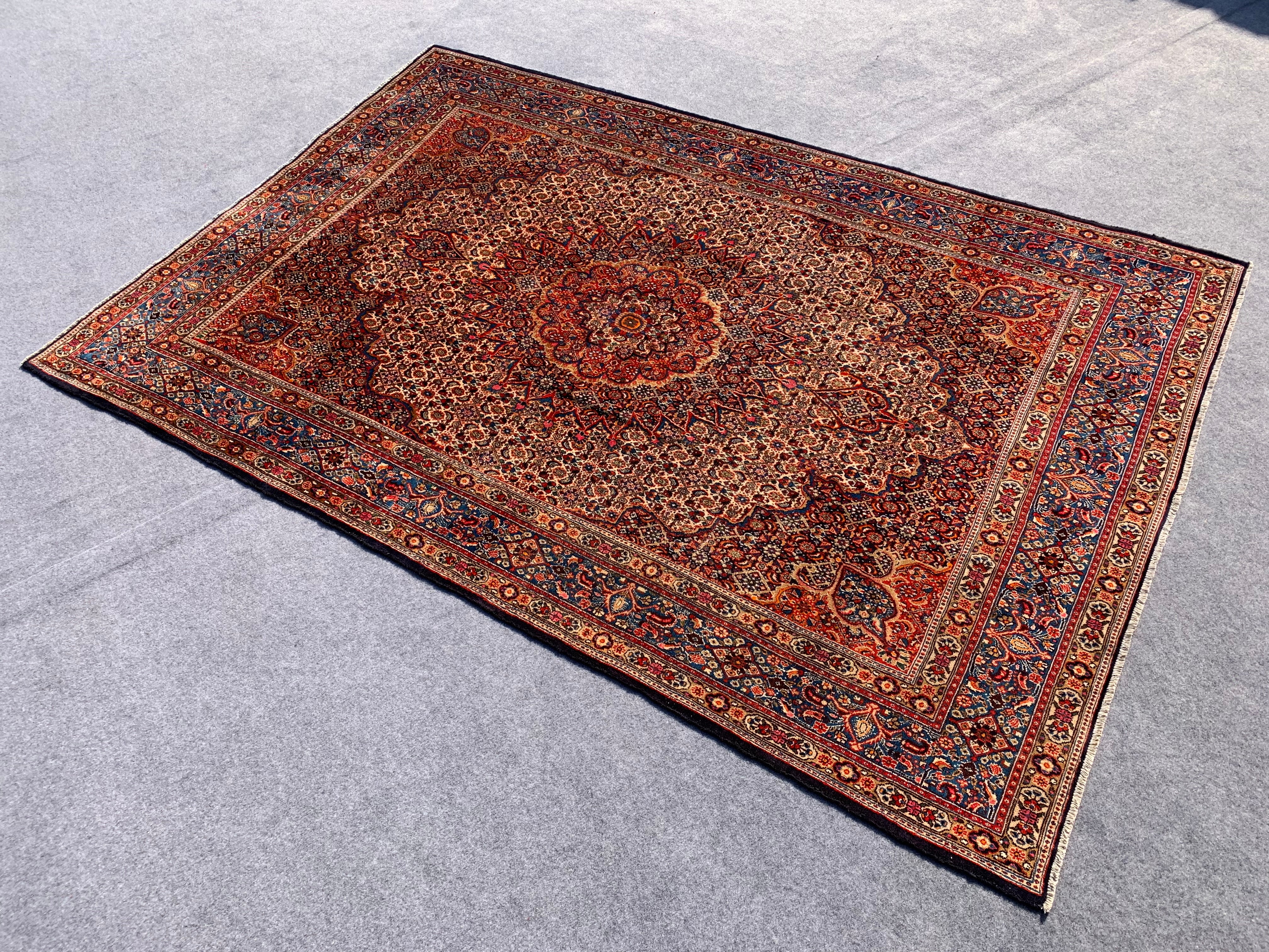 10' x 6' Ft. Authentic Persian Yamoud Tribal Hand Knotted Fine Wool Area Rug BR263