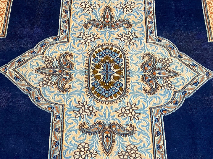 10' x 7' Ft. Authentic Persian Karastan Kirman Hand Knotted Finest Wool Large Area Rug BR038