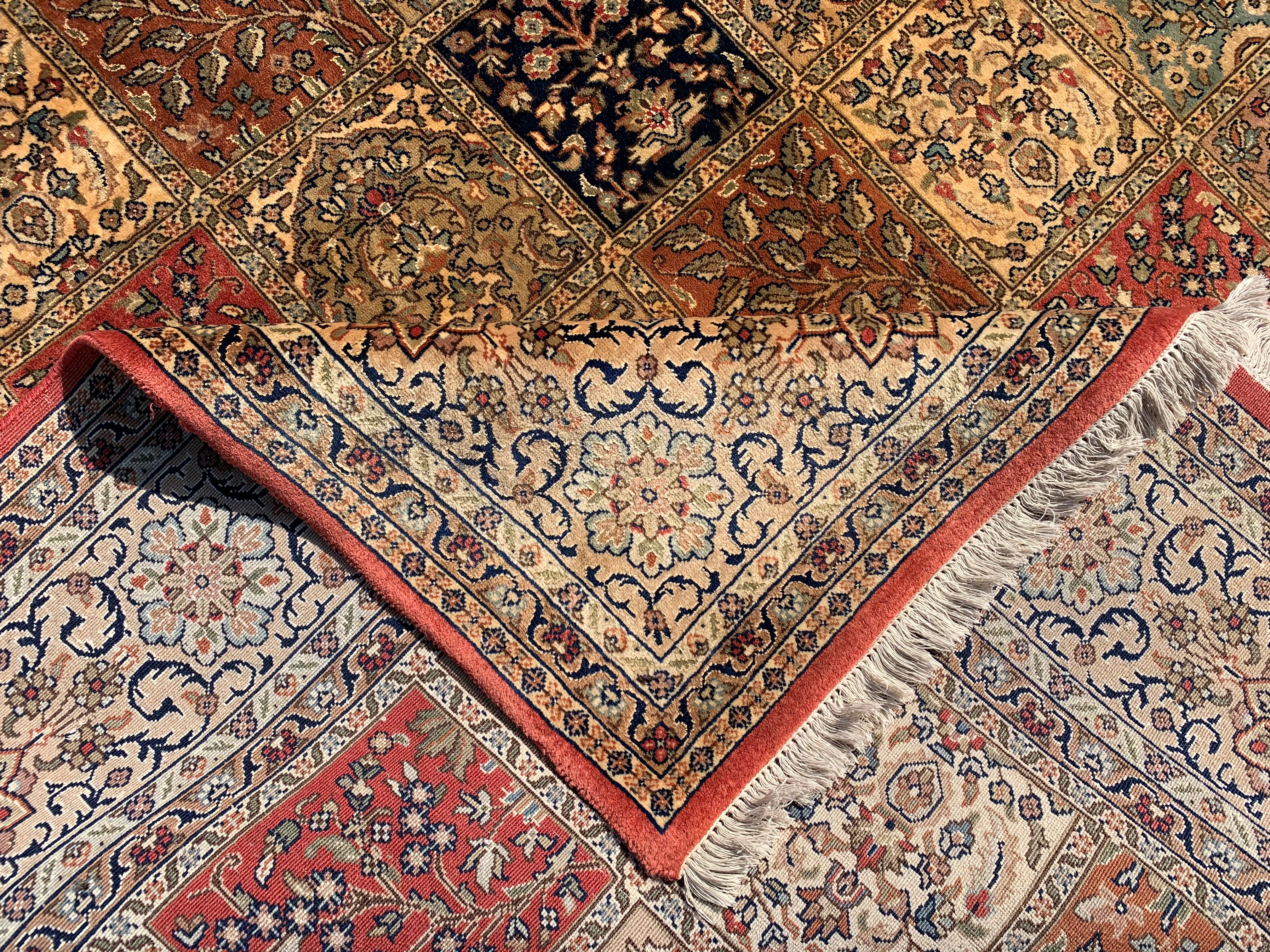 9.4' x 6.5' Authentic Persian Bakhtiar Tribal Village Hand Knotted Fine Wool Area Rug BR427