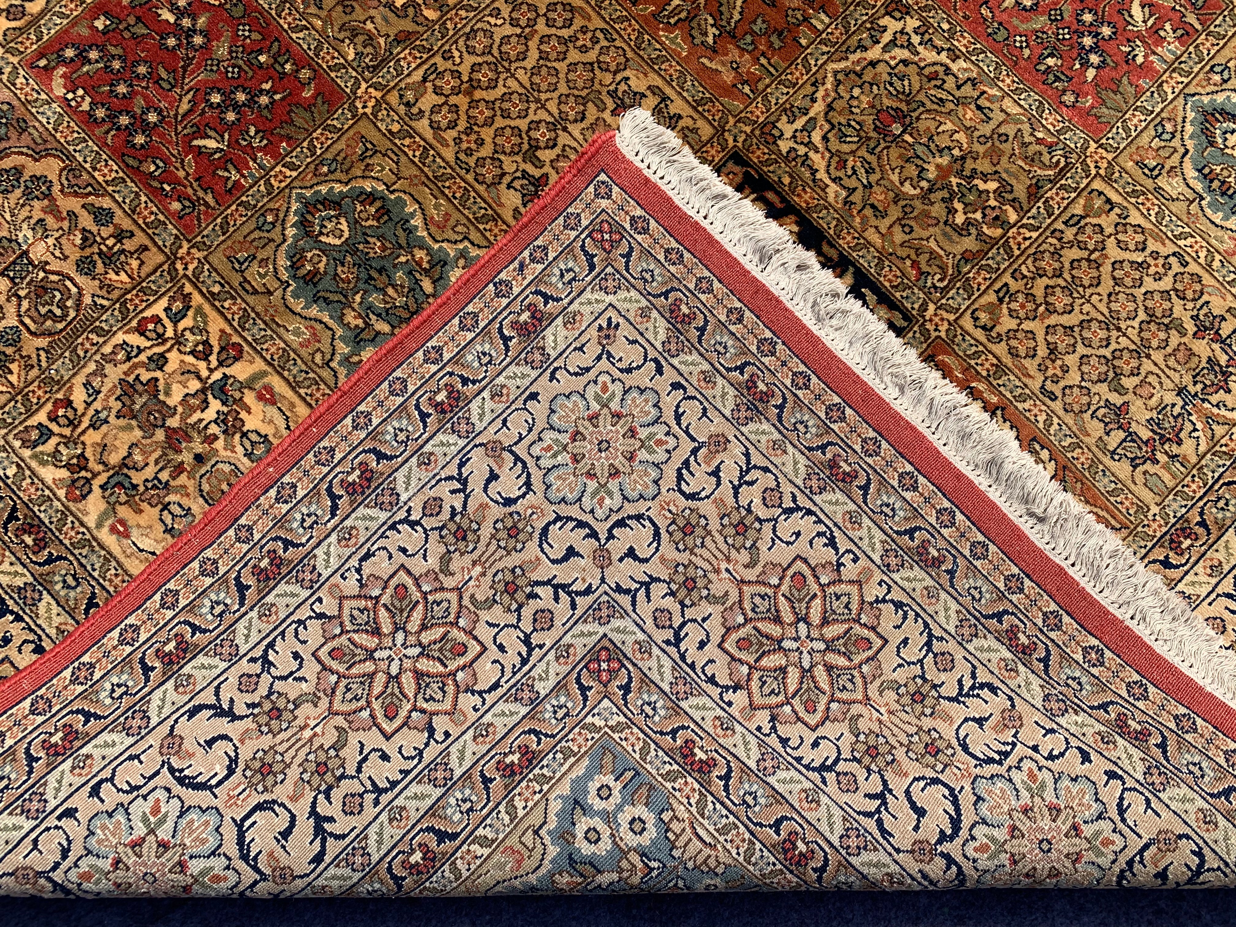 9.4' x 6.5' Authentic Persian Bakhtiar Tribal Village Hand Knotted Fine Wool Area Rug BR427