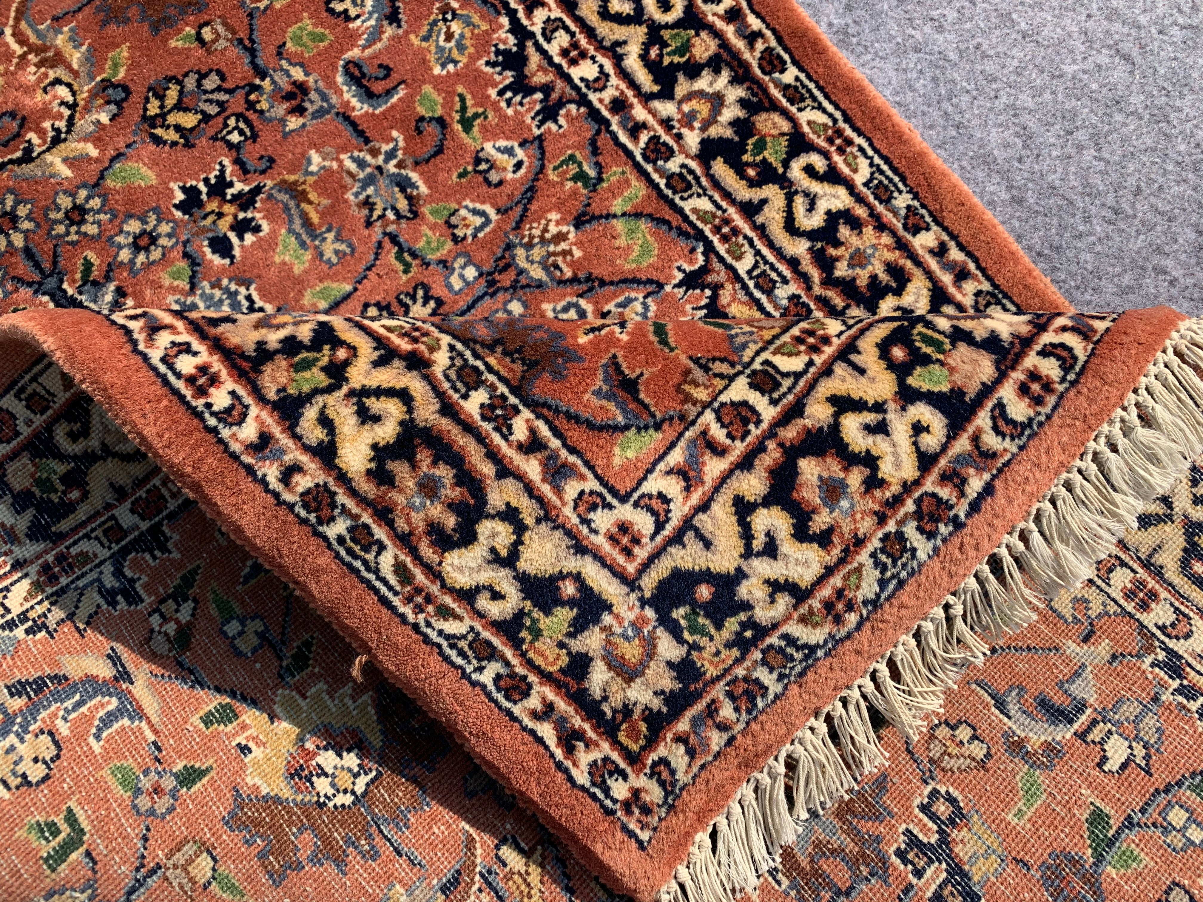 11.2' x 2.6' Ft. Authentic Persian Tabriz Hand Knotted Fine Wool Runner / Rug BR747