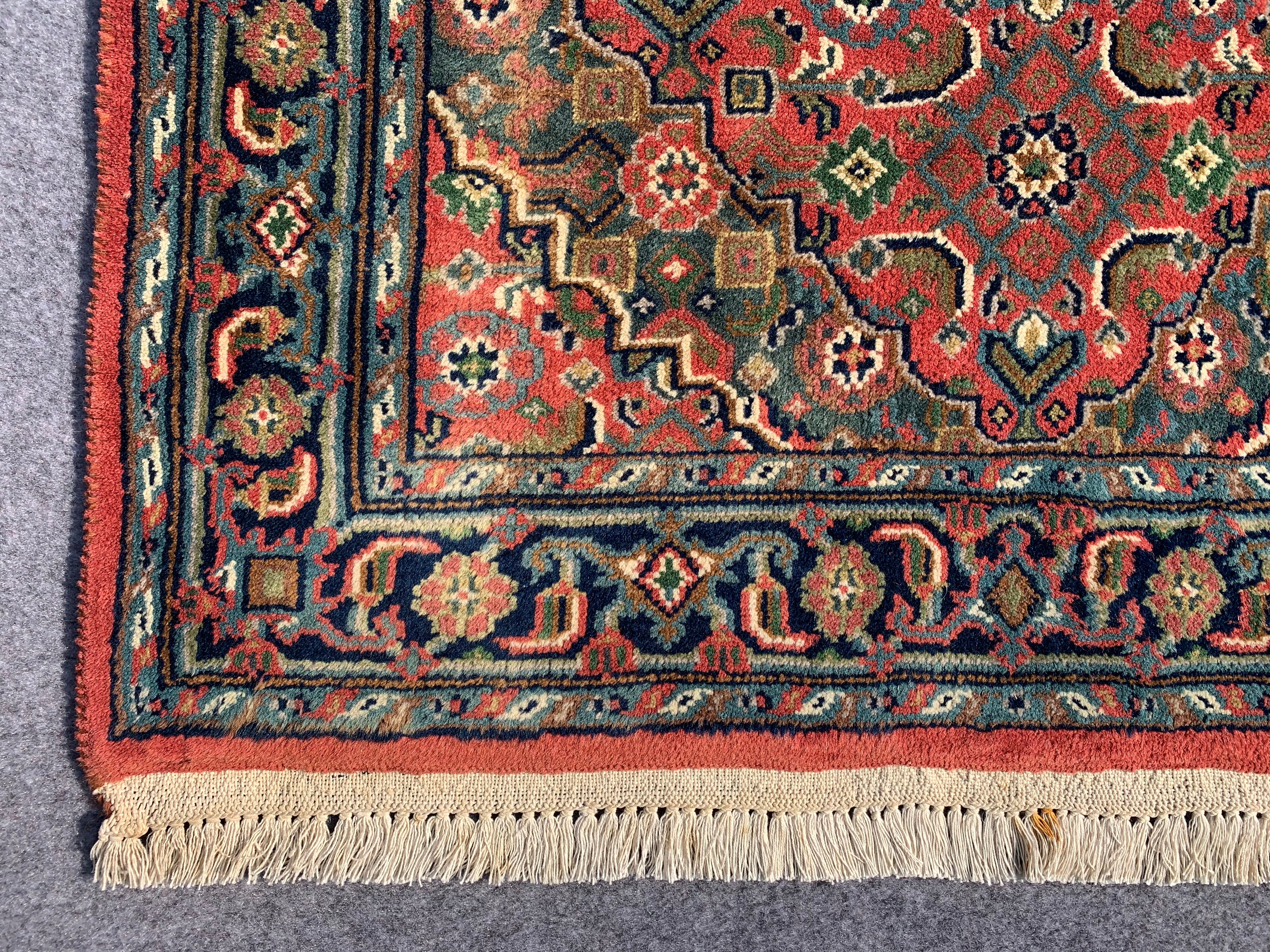 12.7' x 2.8' Ft. Authentic Persian Tabriz Hand Knotted Fine Wool Runner / Rug BR749