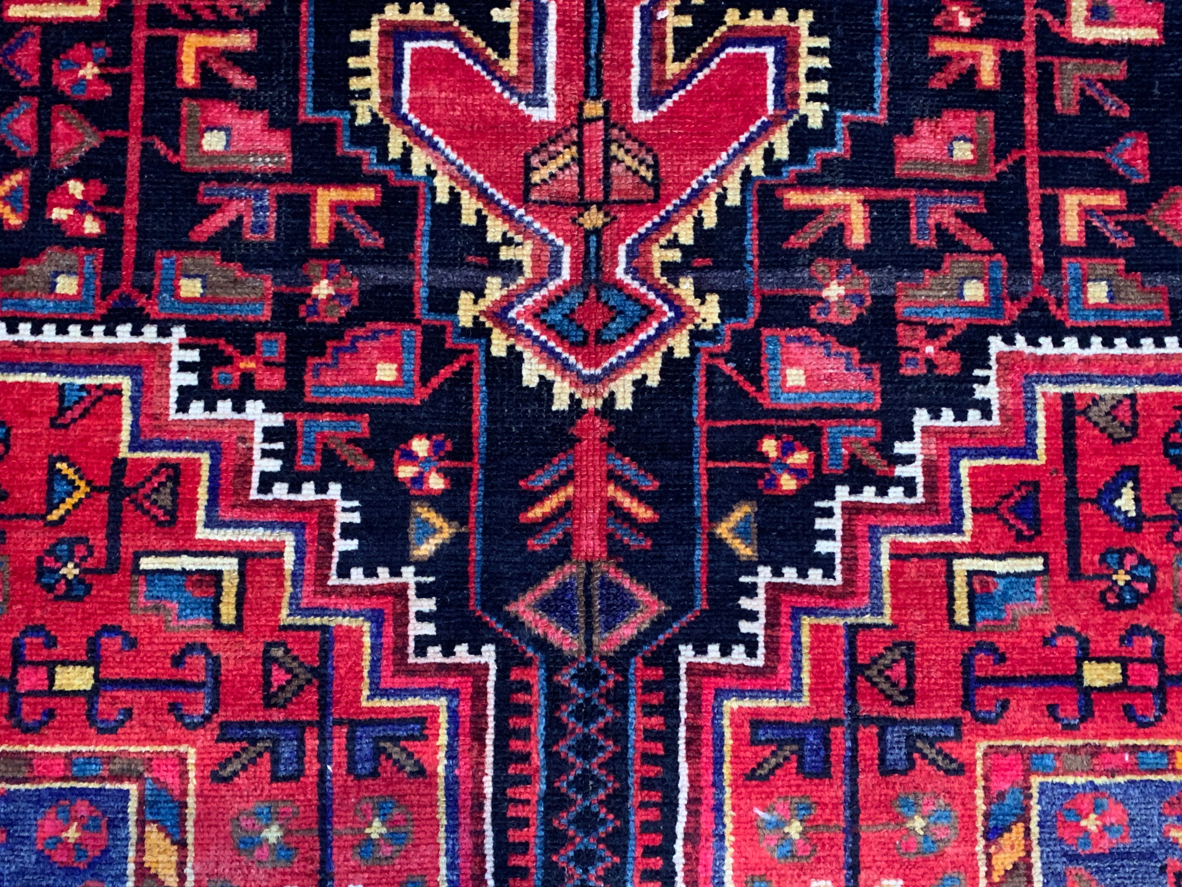 8' x 5' Ft. Authentic Persian Hamadan Ecbatana Hand Knotted Finest Wool Area Rug BR75