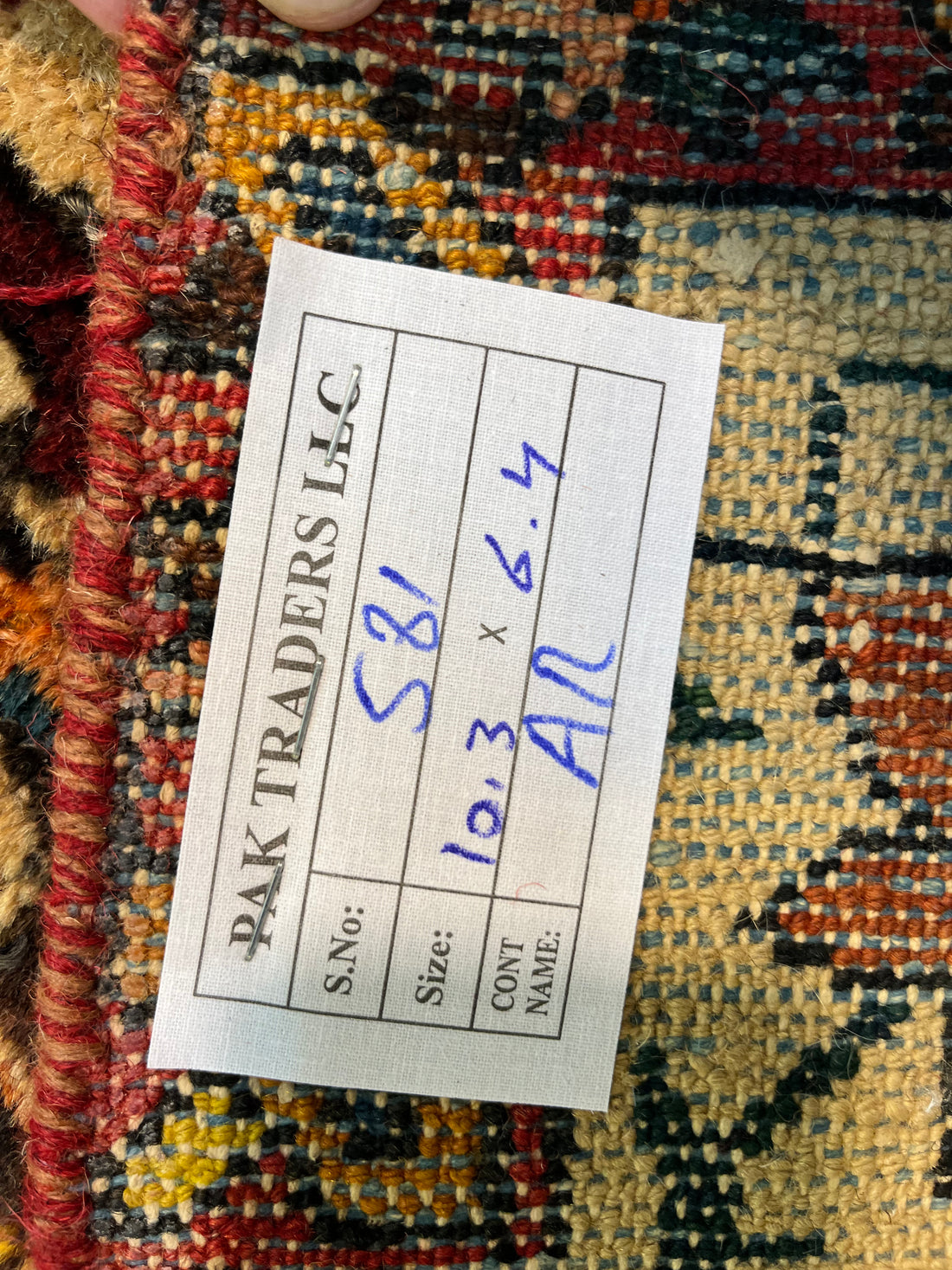 10' x 6' Ft. Authentic Vintage Persian Bakhtiari Kheshti Hand Knotted Wool Area Rug - BR3136