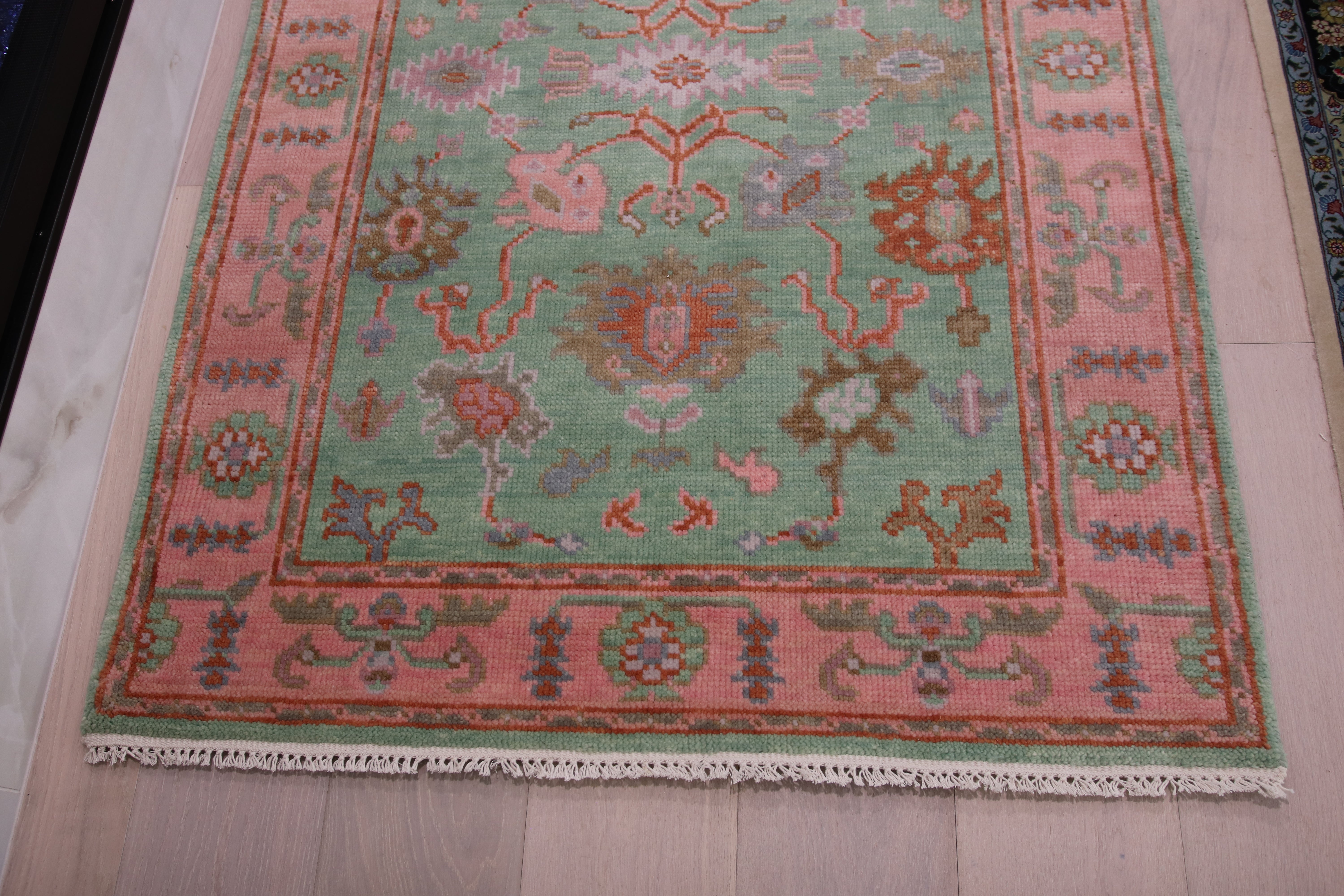 4' x 6' Ft. Contemporary Turkish Oushak Bohemian Hand Knotted Wool Area Rug – BR3002