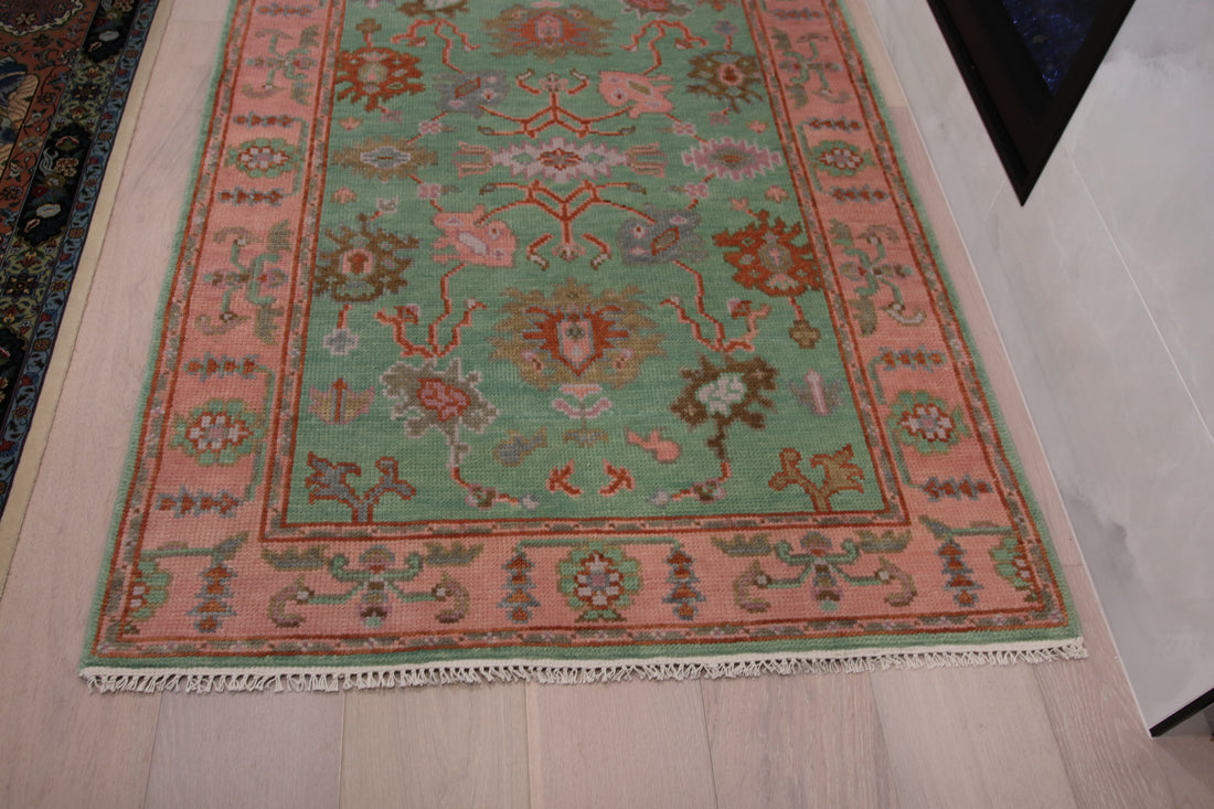 4' x 6' Ft. Contemporary Turkish Oushak Bohemian Hand Knotted Wool Area Rug – BR3002