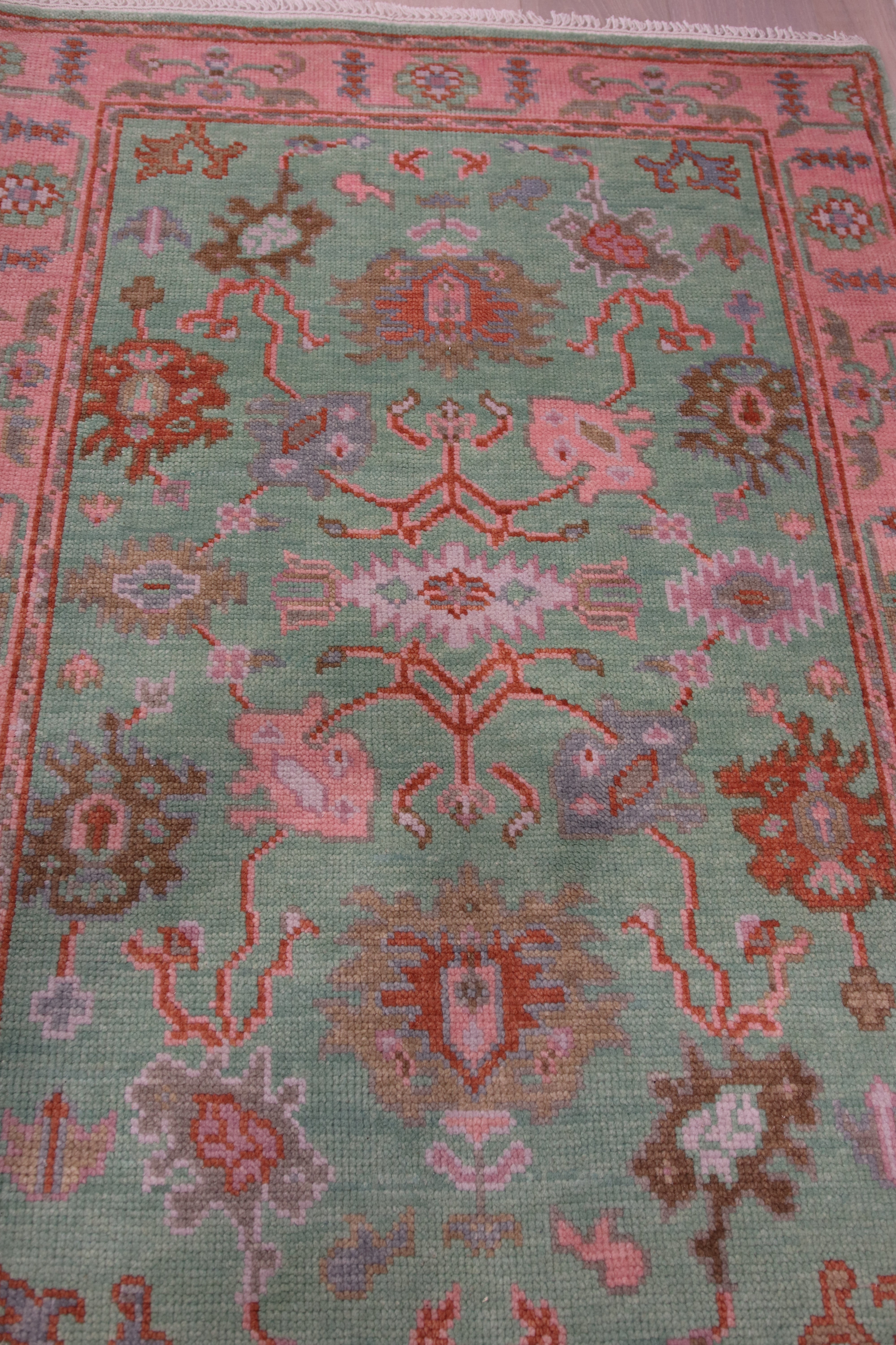 4' x 6' Ft. Contemporary Turkish Oushak Bohemian Hand Knotted Wool Area Rug – BR3002