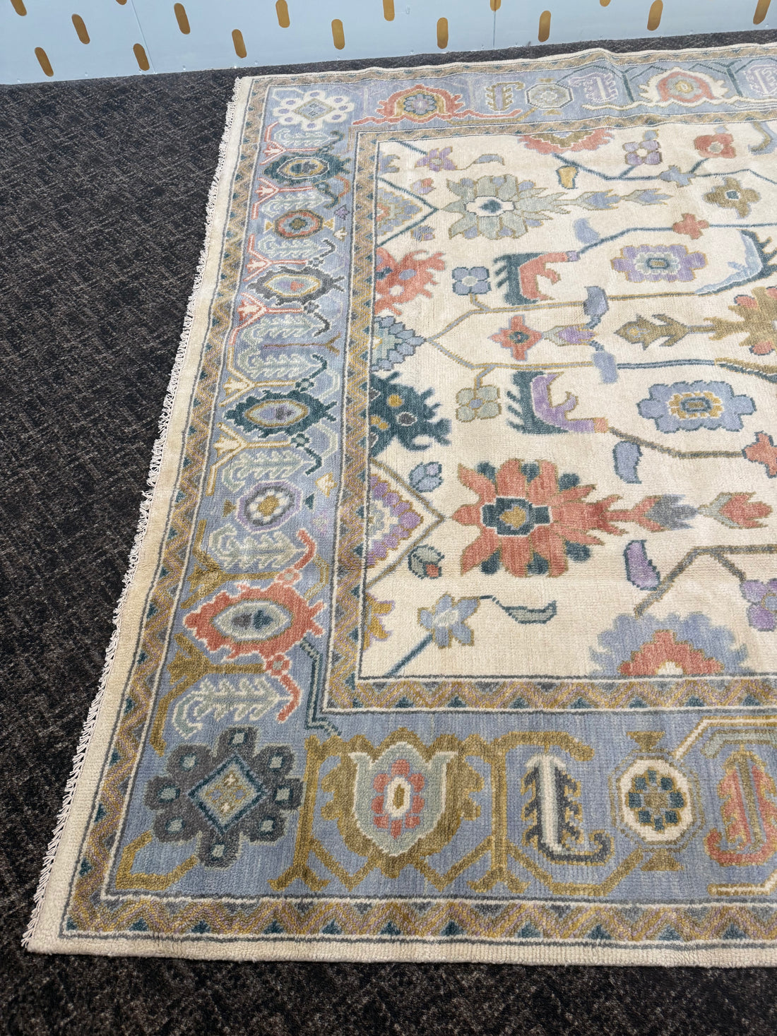 9’ x 12’ Ft. Turkish Bohemian Oushak Contemporary Hand Knotted Wool Area Rug - BR2161