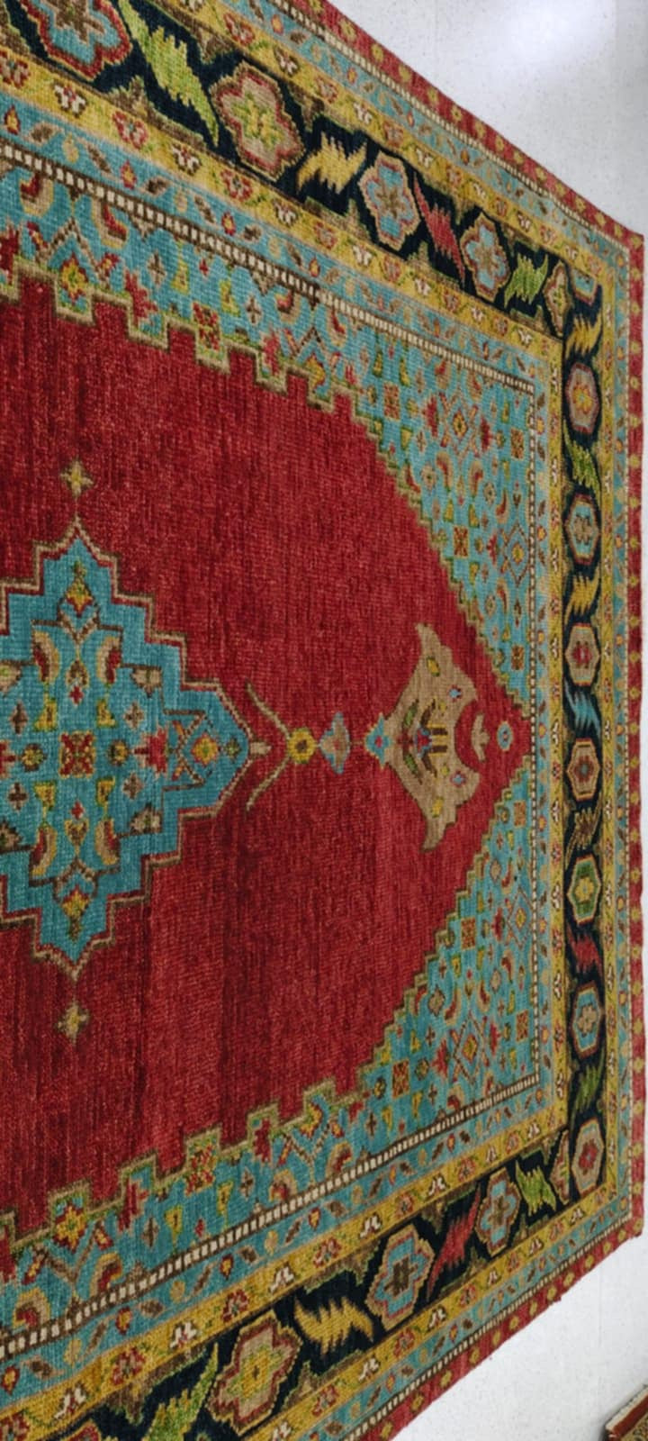 12' x 9' Ft. Authentic Indian Seraphim Hand Knotted Fine Hand Spun Wool Large Area Rug BR126