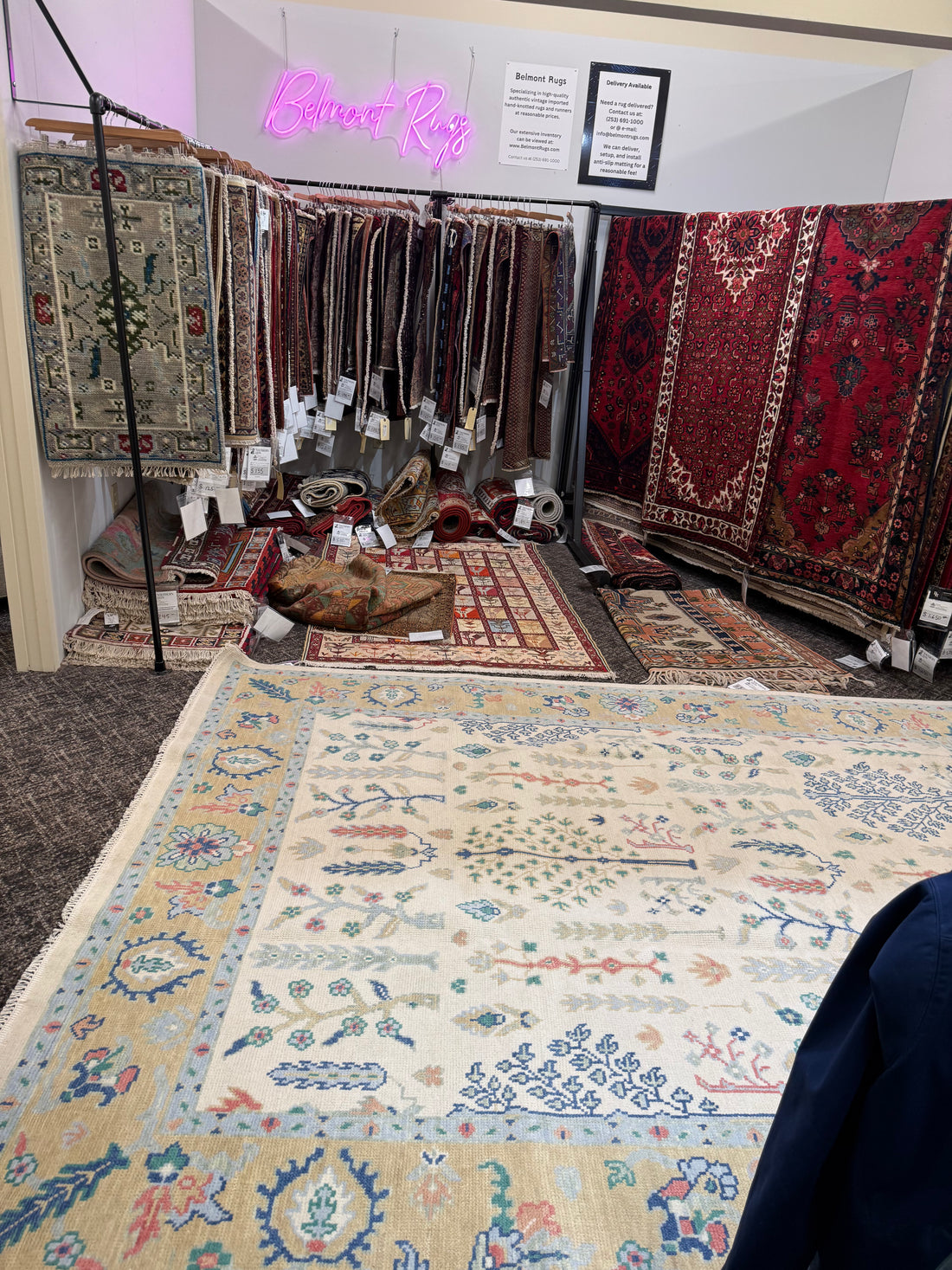 8' x 10' Ft. Turkish Bohemian Oushak Contemporary Hand Knotted Wool Rug - BR2511