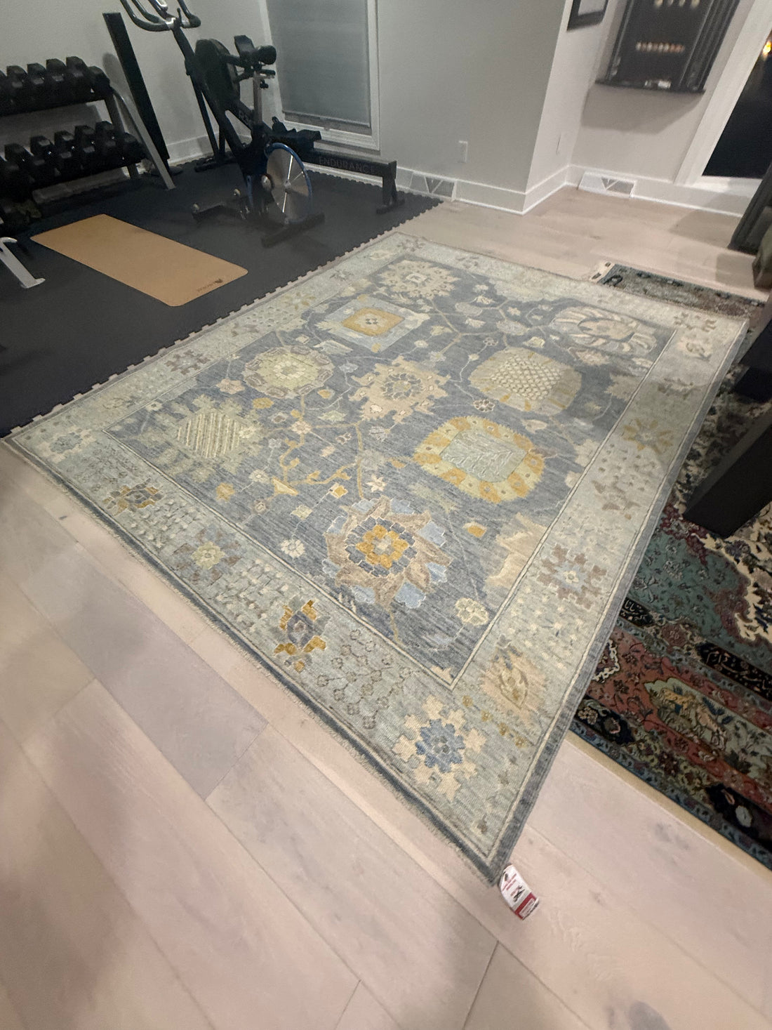 8’x10’ Contemporary Turkish Oushak Hand Knotted Wool Area Rug - BR2521