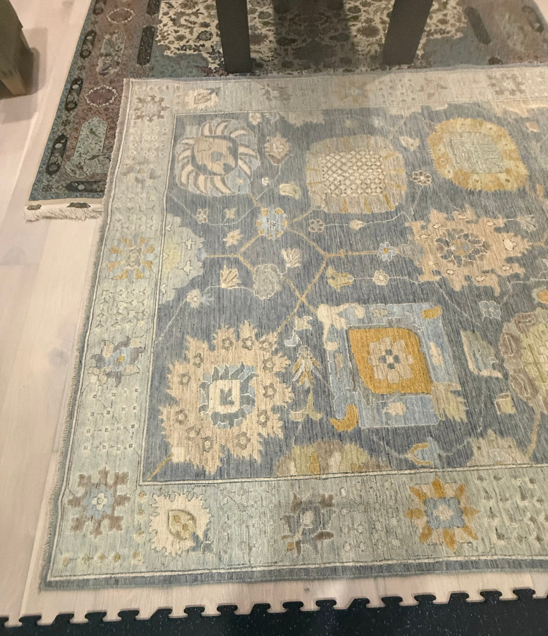 8’x10’ Contemporary Turkish Oushak Hand Knotted Wool Area Rug - BR2521