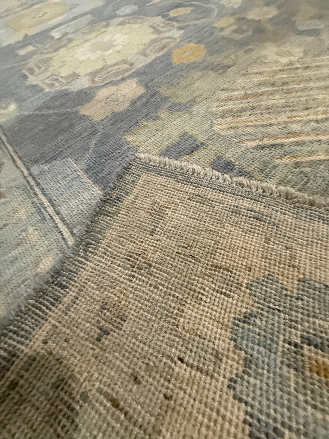 8’x10’ Contemporary Turkish Oushak Hand Knotted Wool Area Rug - BR2521