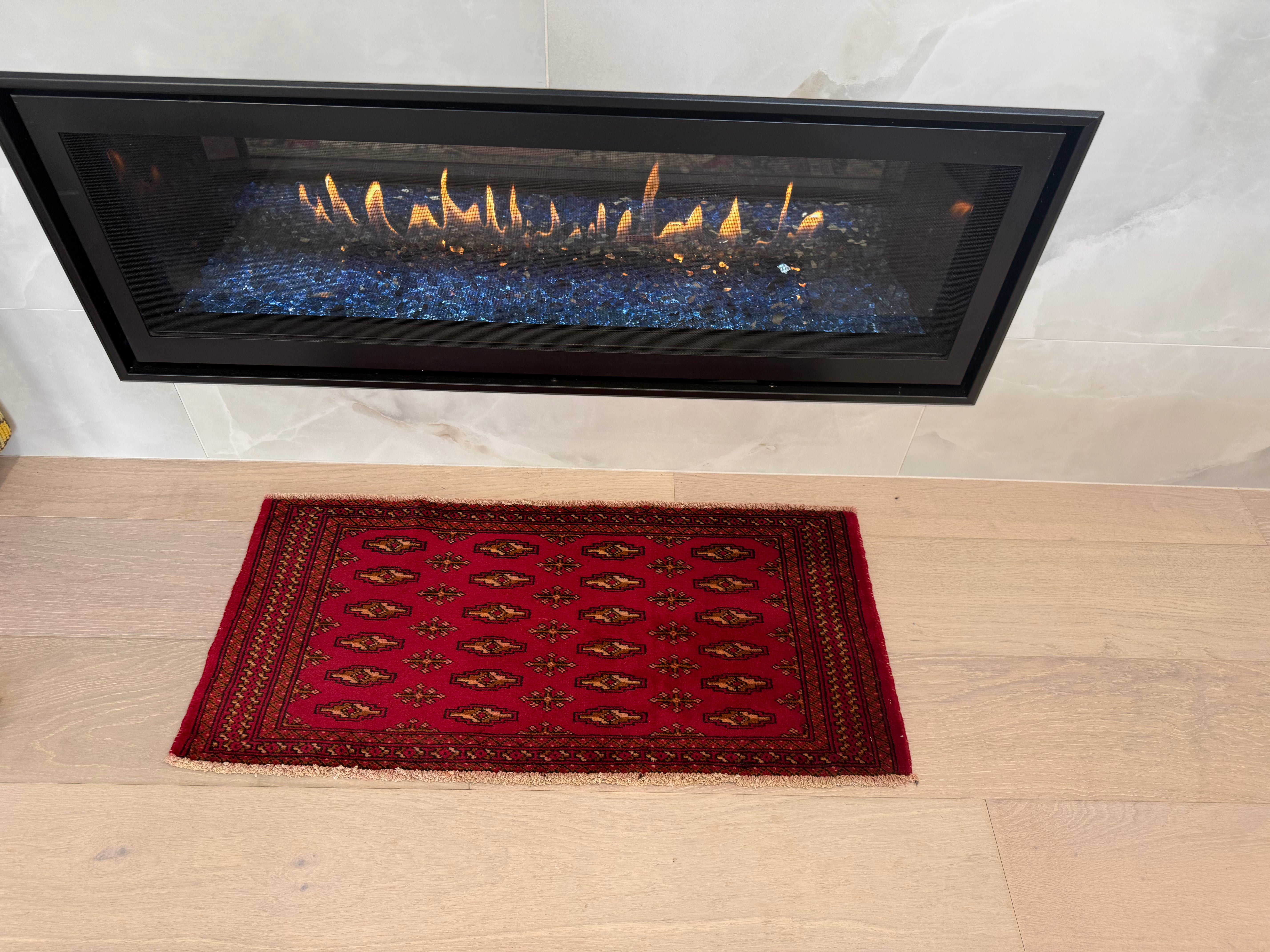 3' x 2’ Foot Authentic Vintage Persian Turkmen Sara Hand Knotted Wool Small Rug – BR2524