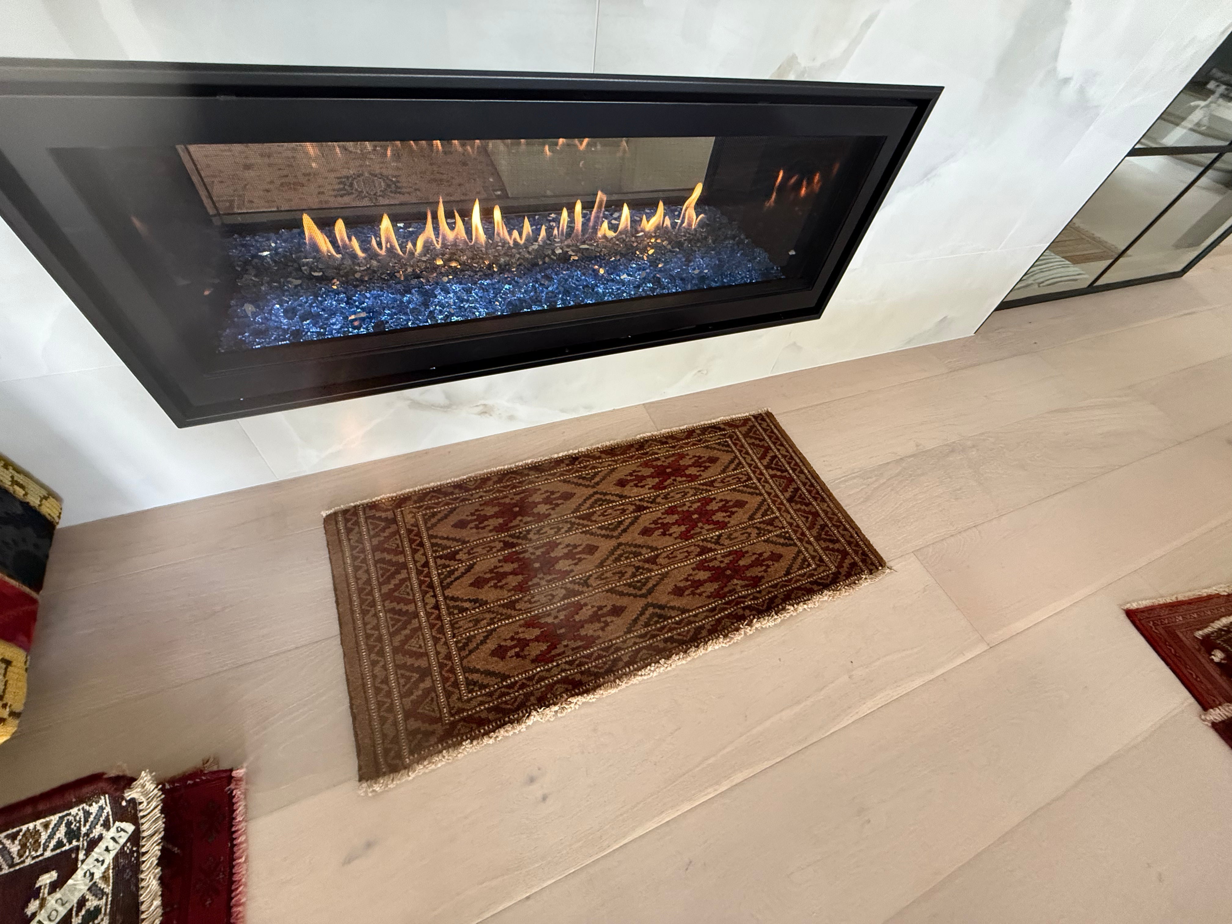 3' x 2’ Foot Authentic Vintage Persian Turkmen Sara Hand Knotted Wool Small Rug – BR2529