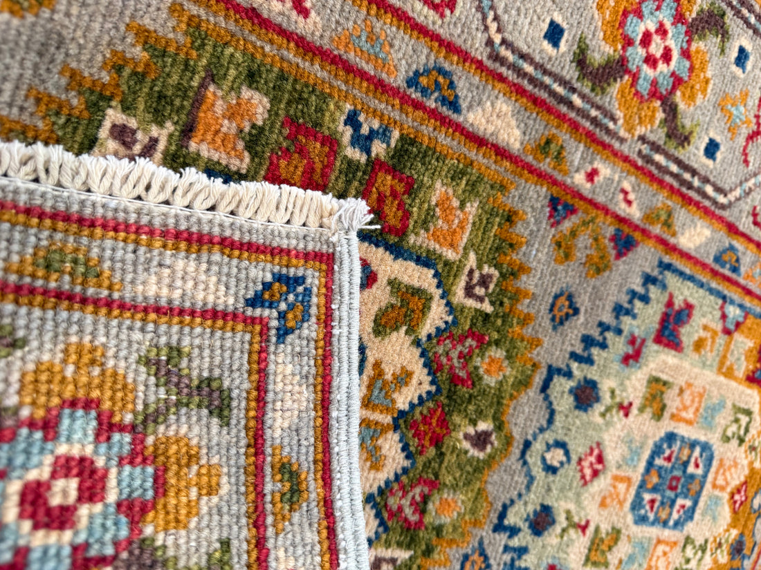 2’ x 3’ Ft. Contemporary Imported Caucasian Kazak Hand Knotted Wool Area Rug – BR2552