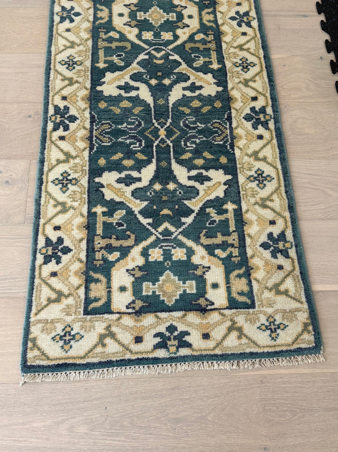 2.7’ x 8' Ft. Contemporary Turkish Oushak Bohemian Hand Knotted Wool Runner - BR2574