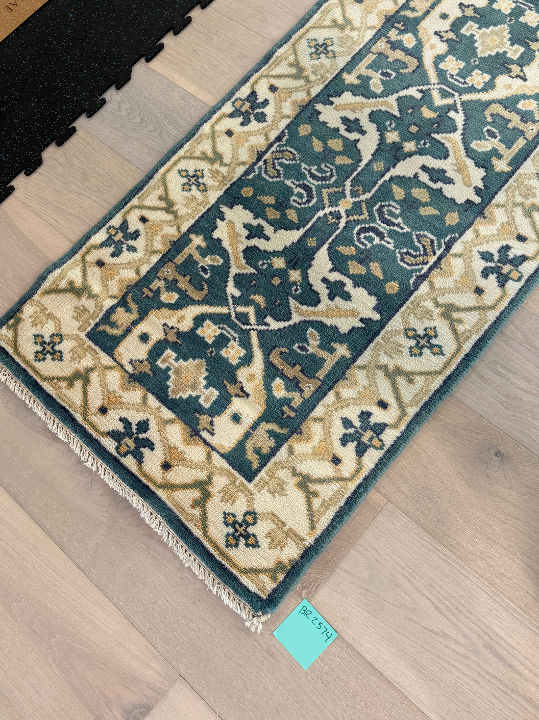 2.7’ x 8' Ft. Contemporary Turkish Oushak Bohemian Hand Knotted Wool Runner - BR2574