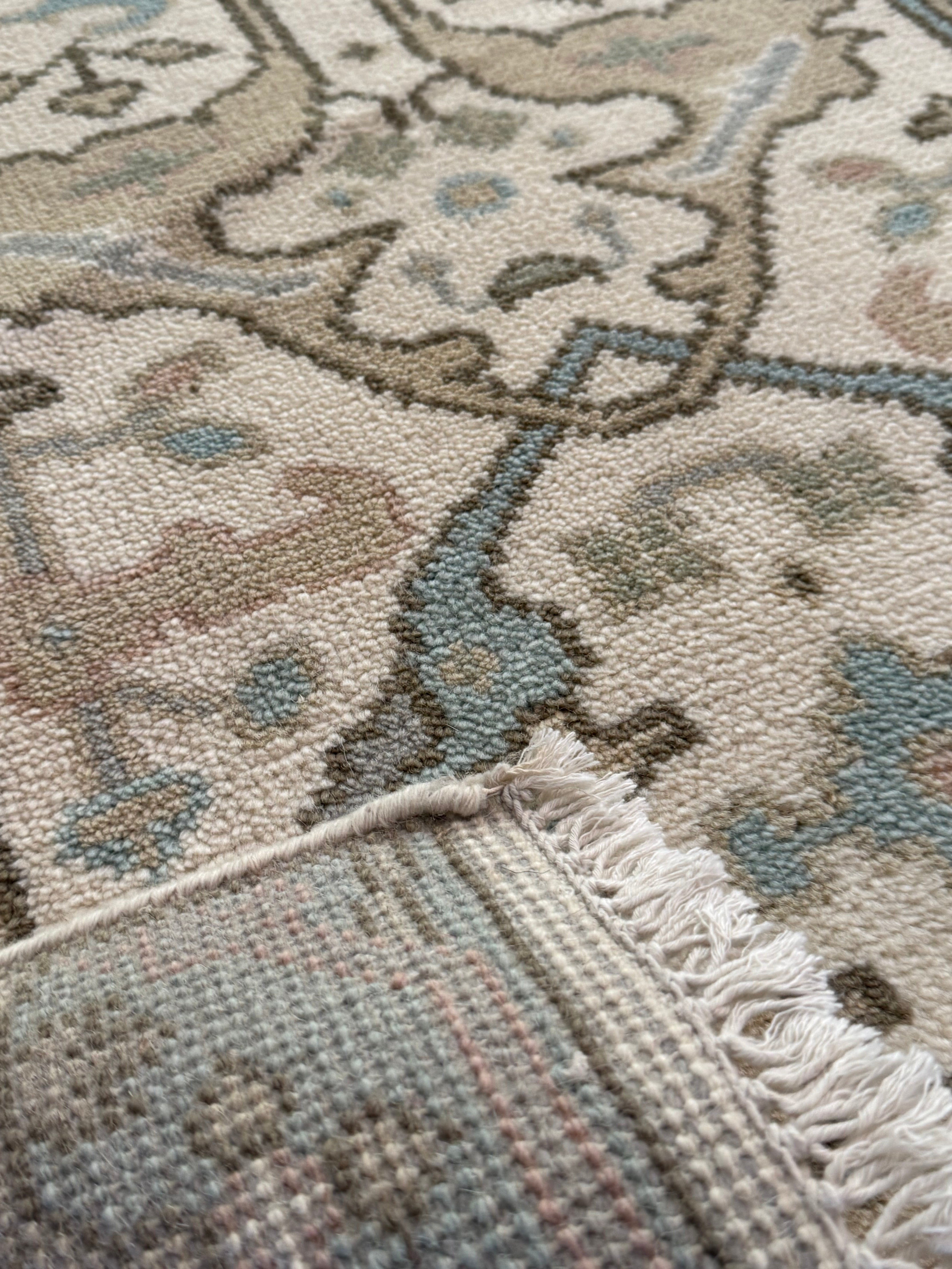2.7’ x 8' Ft. Contemporary Turkish Oushak Bohemian Hand Knotted Wool Runner – BR2576