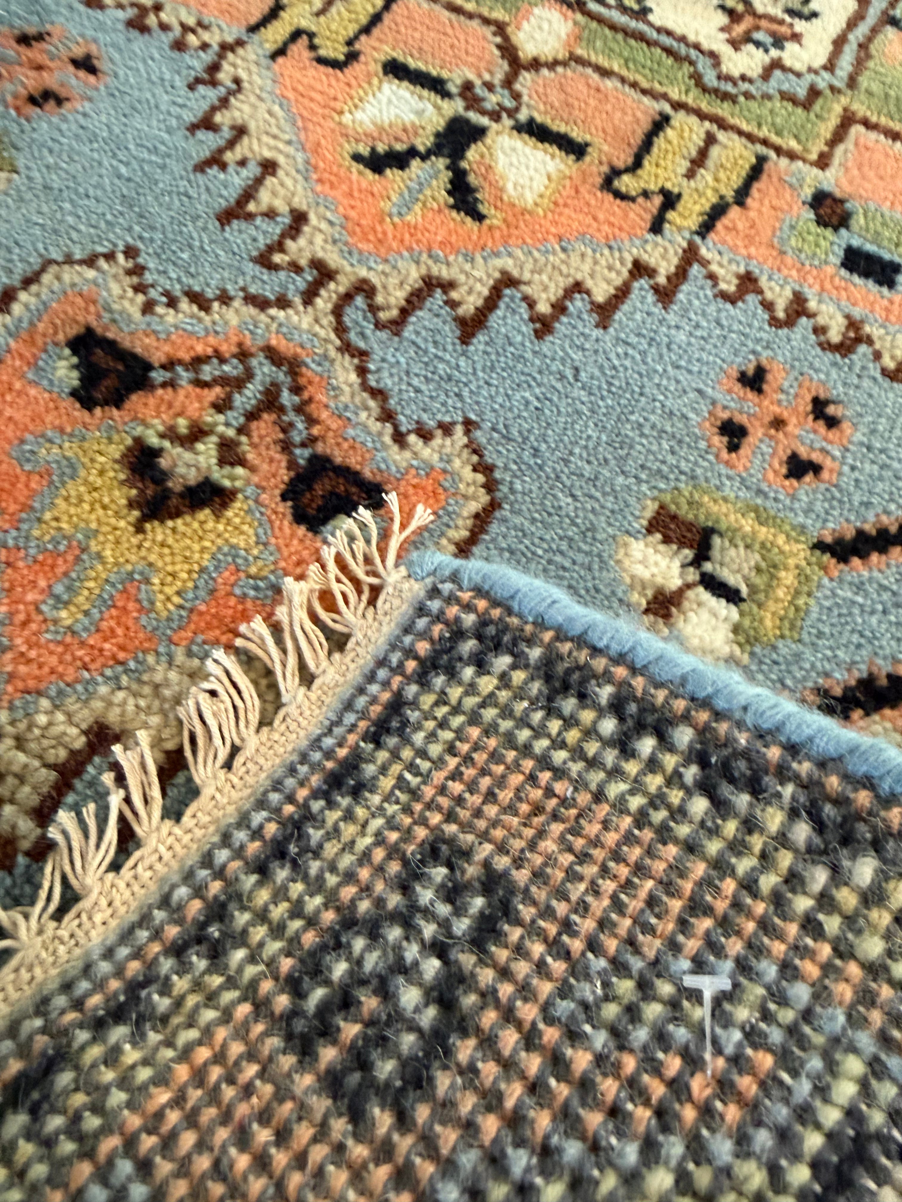 2.5’ x 8' Ft. Contemporary Turkish Oushak Bohemian Hand Knotted Wool Runner – BR2578