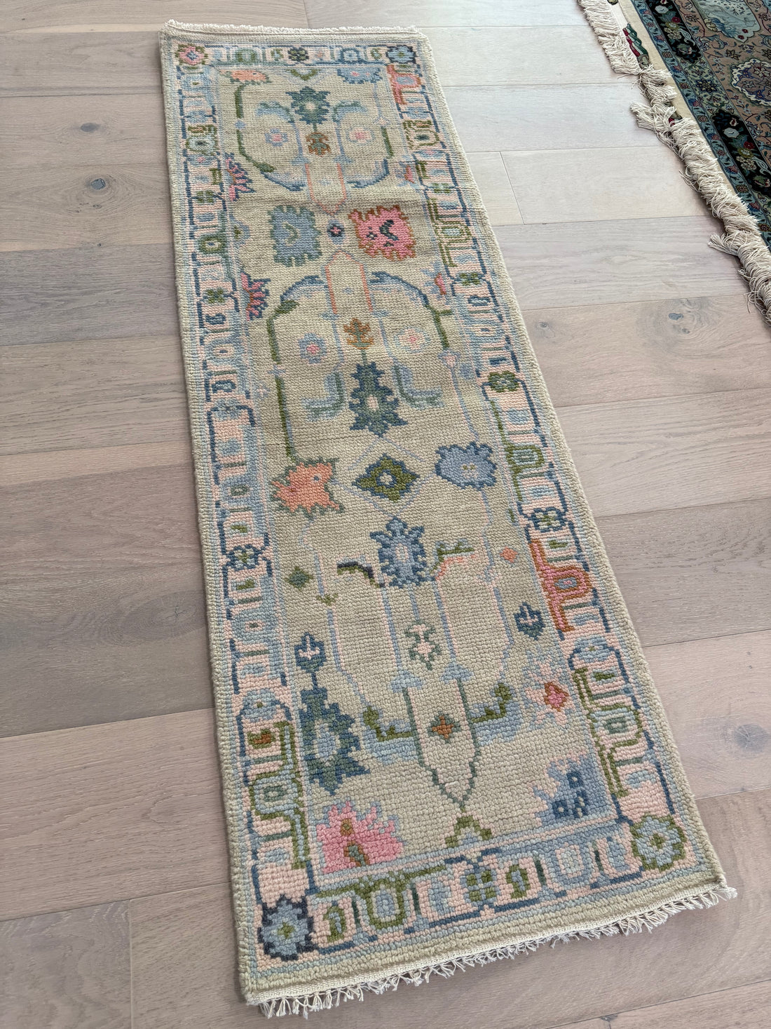 2’ x 6' Ft. Contemporary Turkish Oushak Bohemian Hand Knotted Wool Runner - BR2573