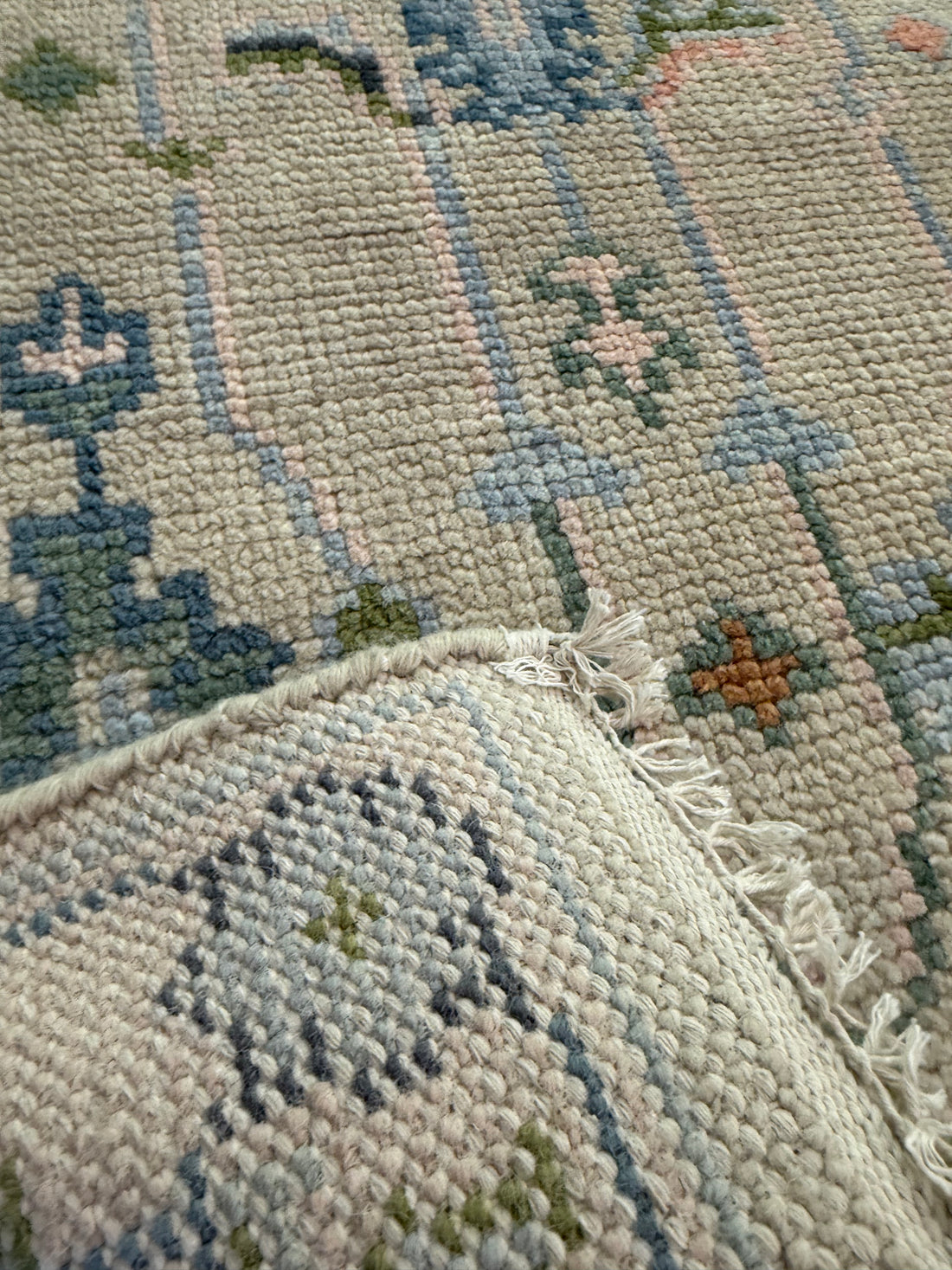 2’ x 6' Ft. Contemporary Turkish Oushak Bohemian Hand Knotted Wool Runner - BR2573