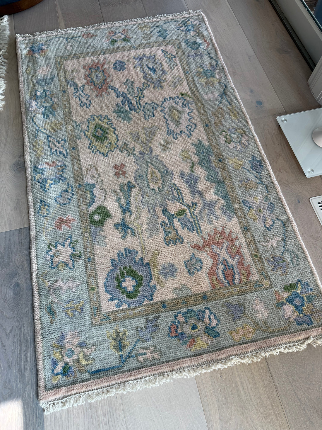 3' x 5' Ft. Contemporary Turkish Oushak Bohemian Hand Knotted Wool Runner - BR2570