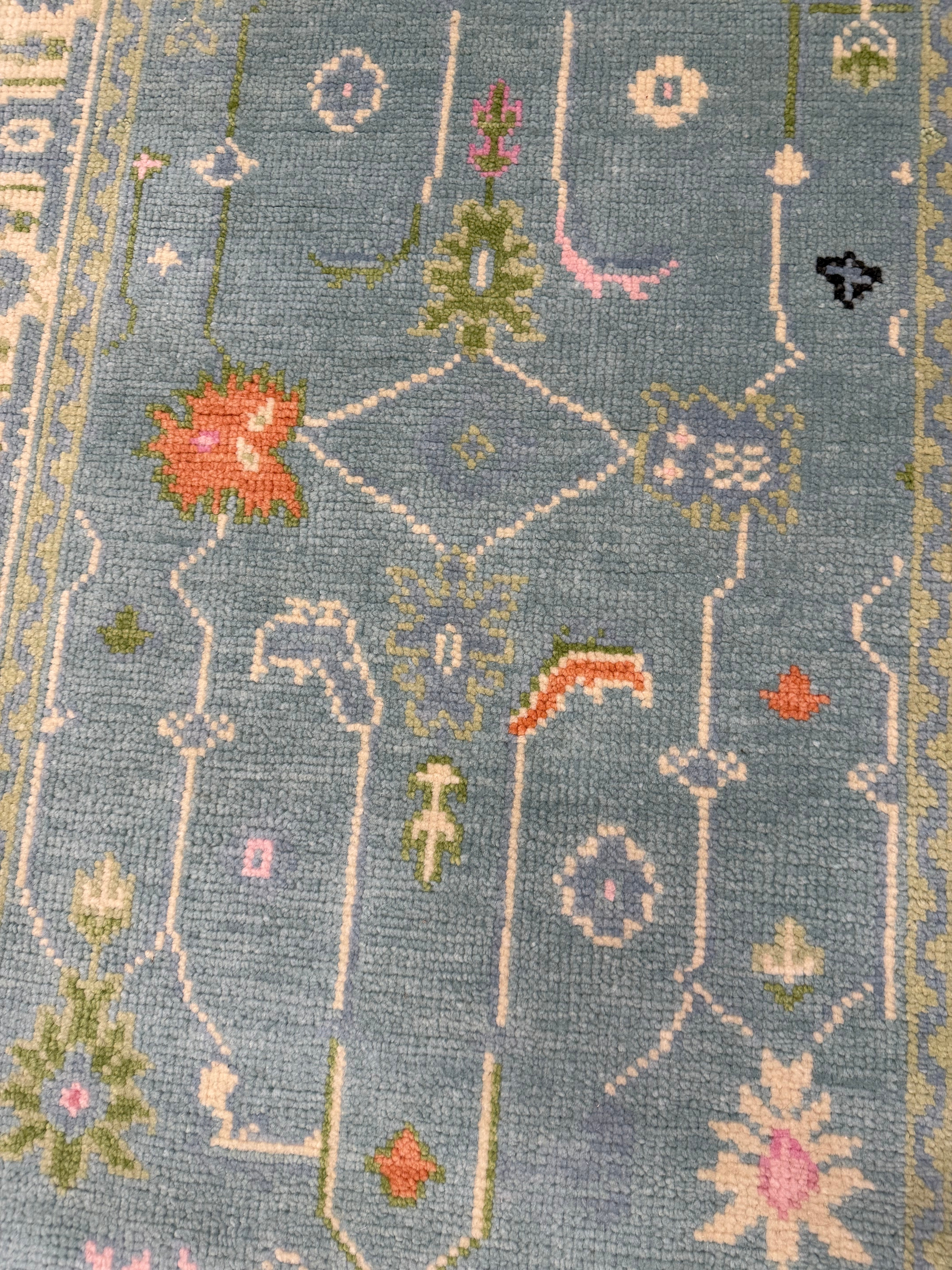 3' x 5' Ft. Contemporary Turkish Oushak Bohemian Hand Knotted Wool Area Rug – BR2566