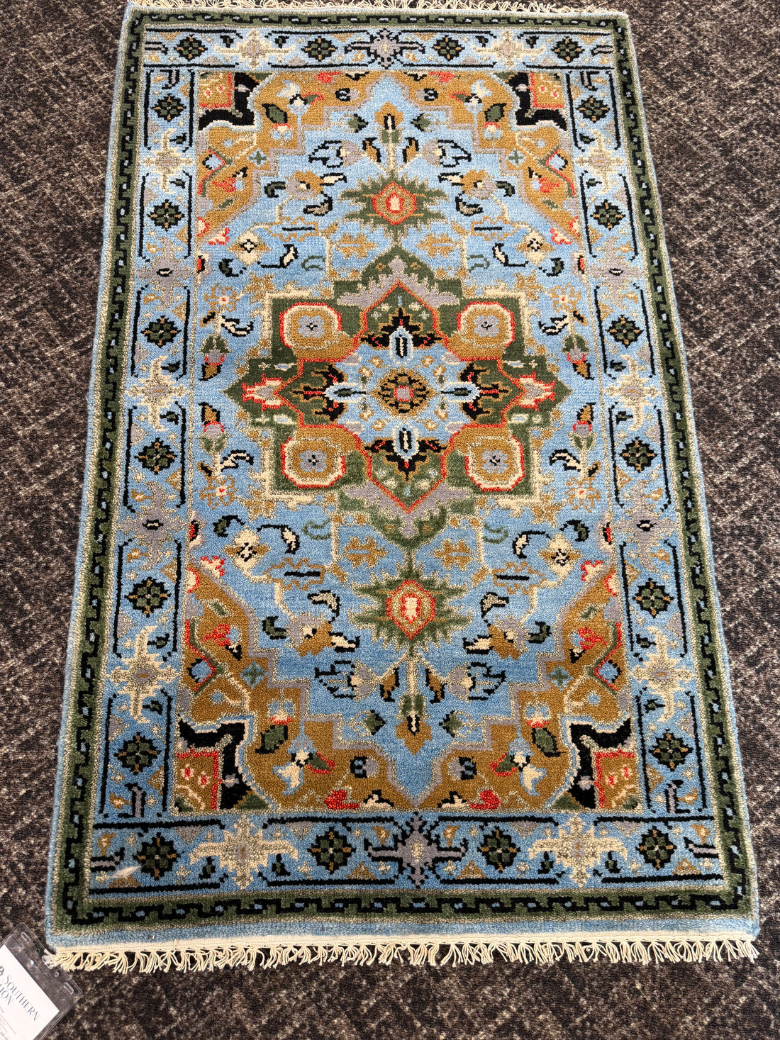3' x 5' Ft. Contemporary Turkish Oushak Bohemian Hand Knotted Wool Area Rug – BR2603